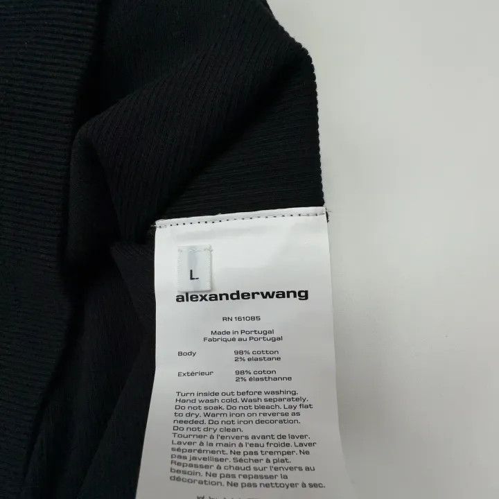 Alexander Wang Alexander Wang Black Casual U-Neck Dress - Size L / US 10 / IT 46 - 6 Thumbnail
