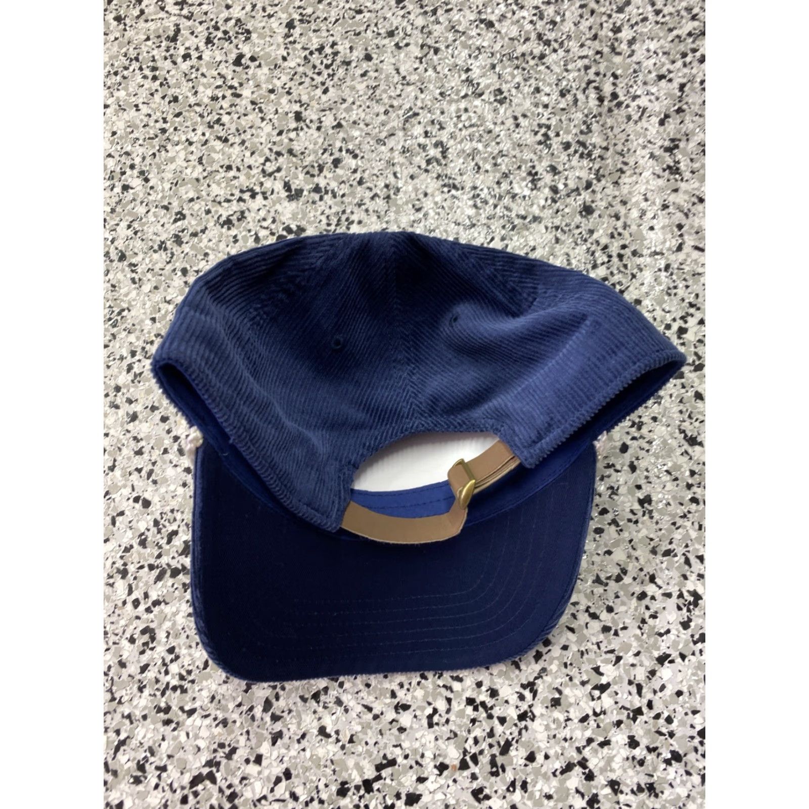 Roper YALE Bulldogs Corduroy Baseball Hat Rope Accent Logo Navy Red NEW Size ONE SIZE - 2 Thumbnail