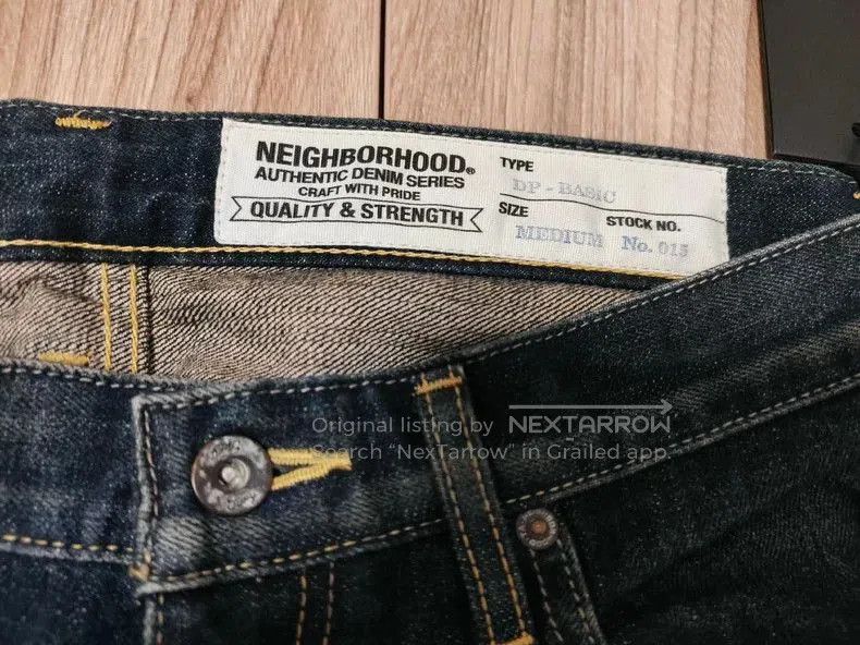Neighborhood Neighborhood 15aw WASHED.DP BASIC Jeans. Size US 29 - 4 Thumbnail