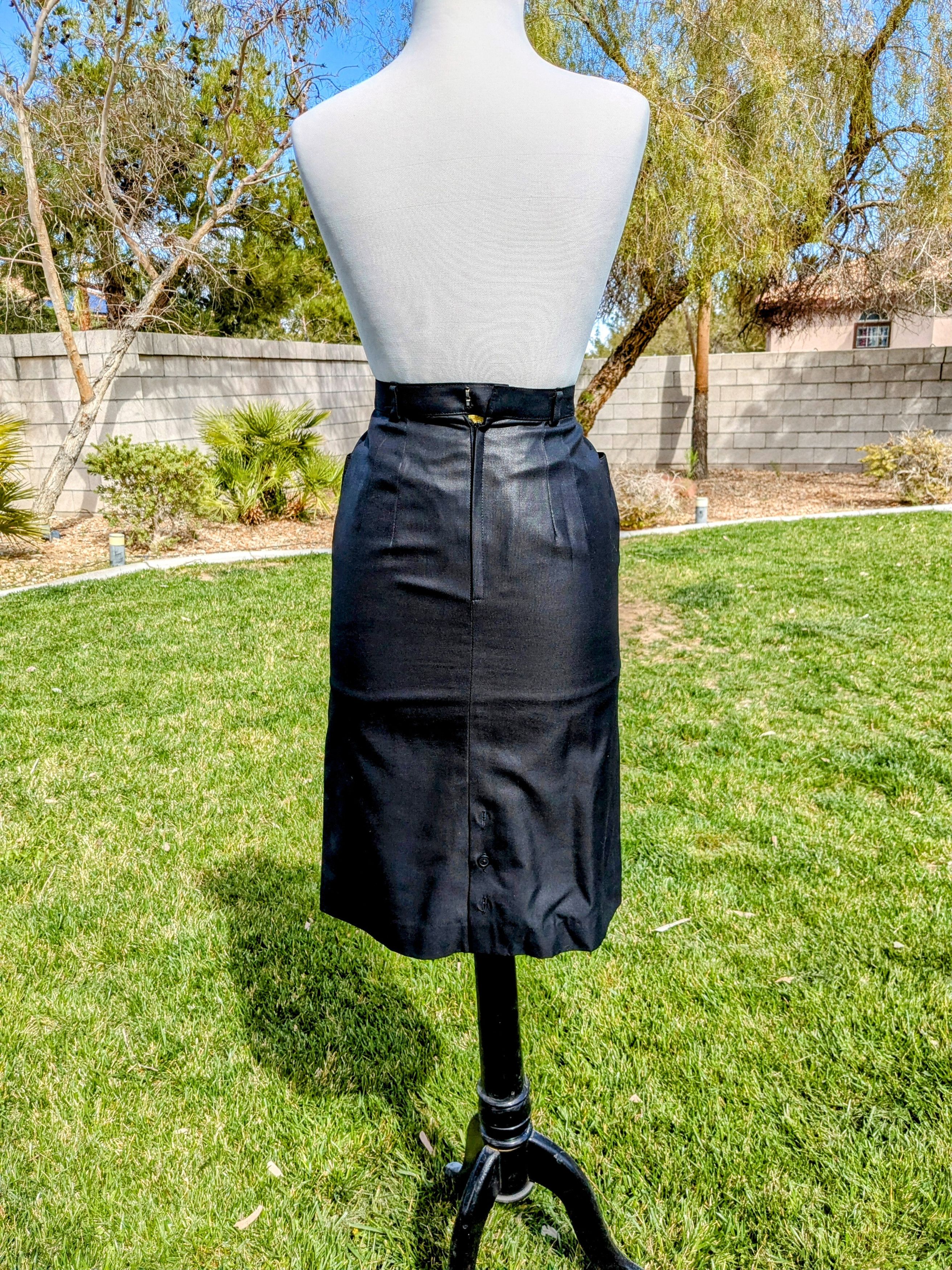 Designer J.Gallery Houndstooth Blazer+Tapa Maxi Skirt 2pc Suit Outfit Size XS / US 0-2 / IT 36-38 - 8 Thumbnail