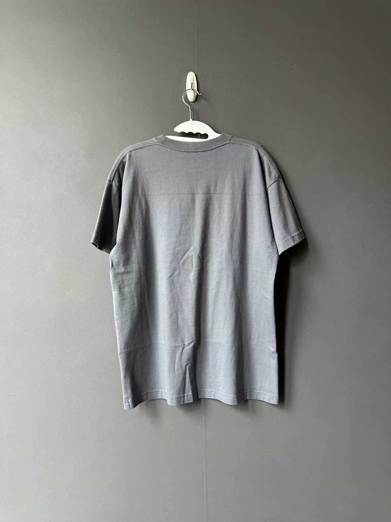 Balenciaga Balenciaga Grey Blue Portrait Short Sleeve Size US S / EU 44-46 / 1 - 2 Thumbnail