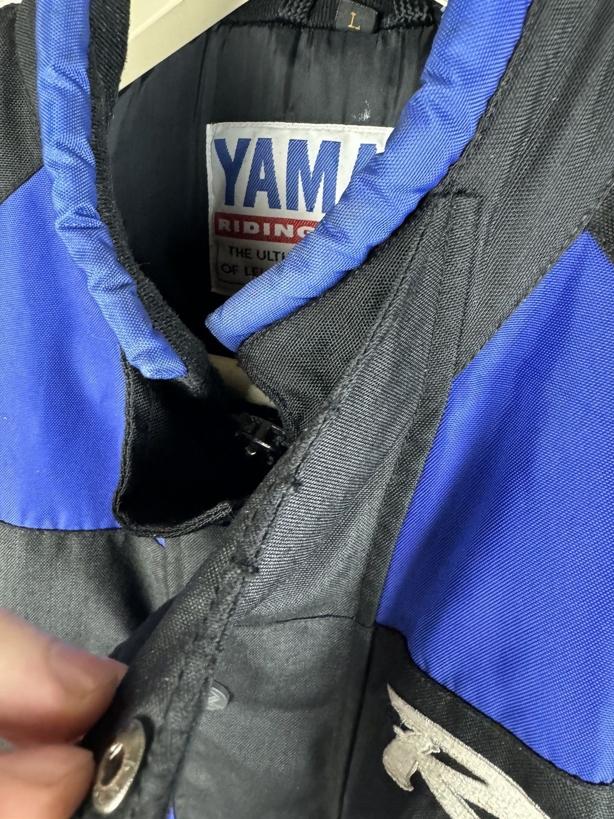 Yamaha RACING JACKET 🏍️VEST YAMAHA R 1 SCHUMACHER STYL Size US L / EU 52-54 / 3 - 14 Thumbnail