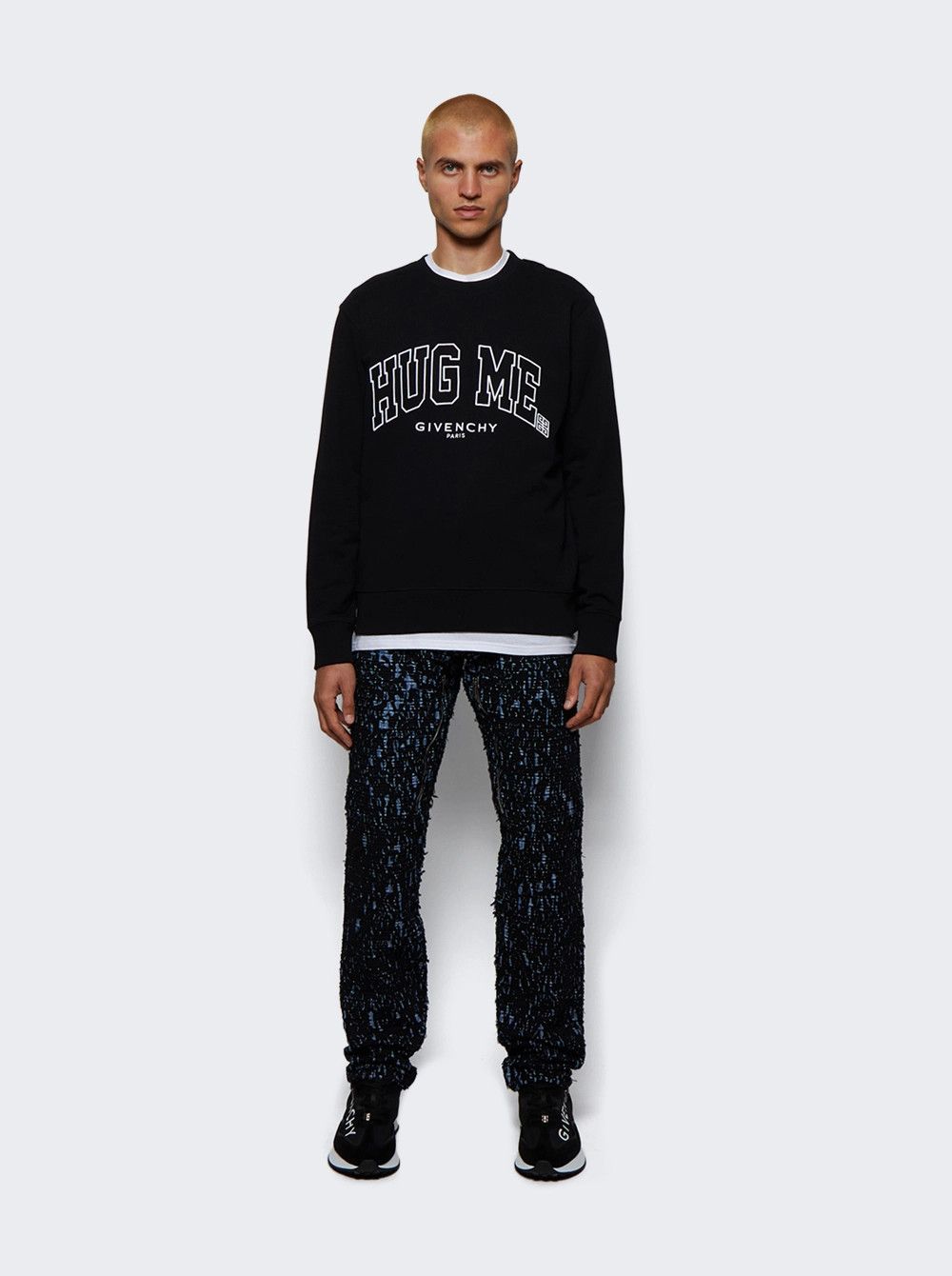 Givenchy o1mle0426 Skate Fit Pants in Black Size US 30 / EU 46 - 2 Thumbnail
