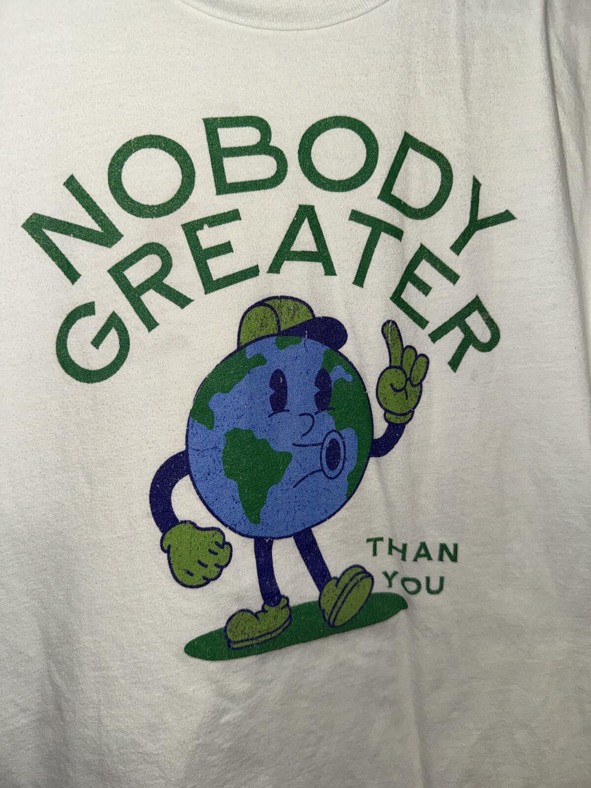 Other Bella Canvas Retro Earth Nobody Greater Than You Tee M Size M / US 6-8 / IT 42-44 - 2 Thumbnail