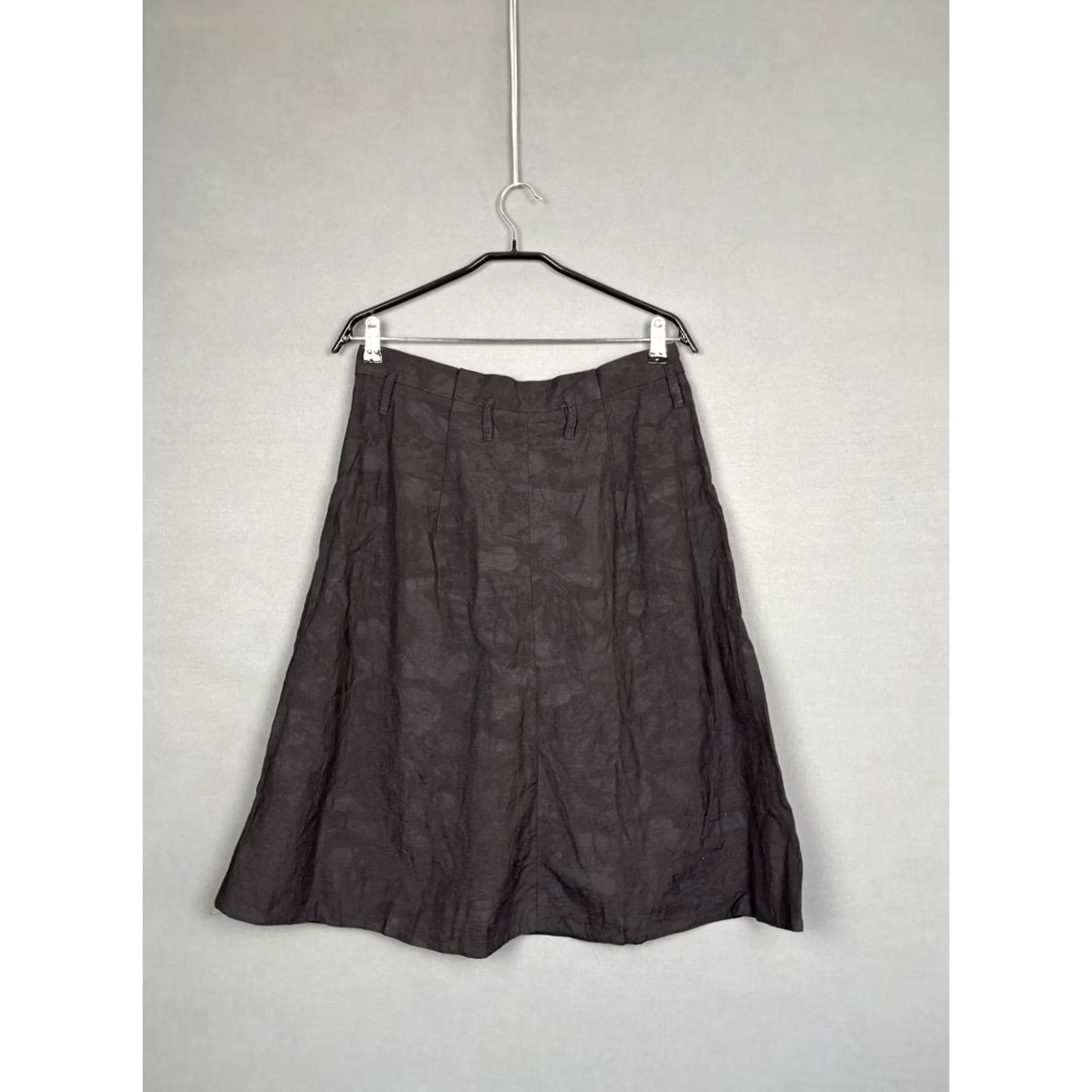 DOROTHEE SCHUMACHER Dorothee Schumacher Skirt Womens 4 Black Line Size Cotton Belt Loop Zipper Size 27" / US 4 / IT 40 - 2 Thumbnail
