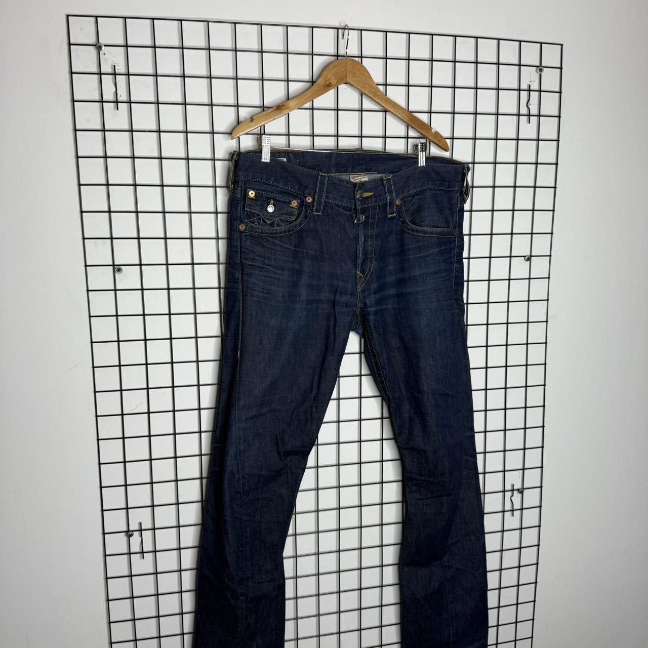 True Religion True Religion Zach Jeans Fat Stitch Boot Cut Size US 34 / EU 50 - 3 Thumbnail
