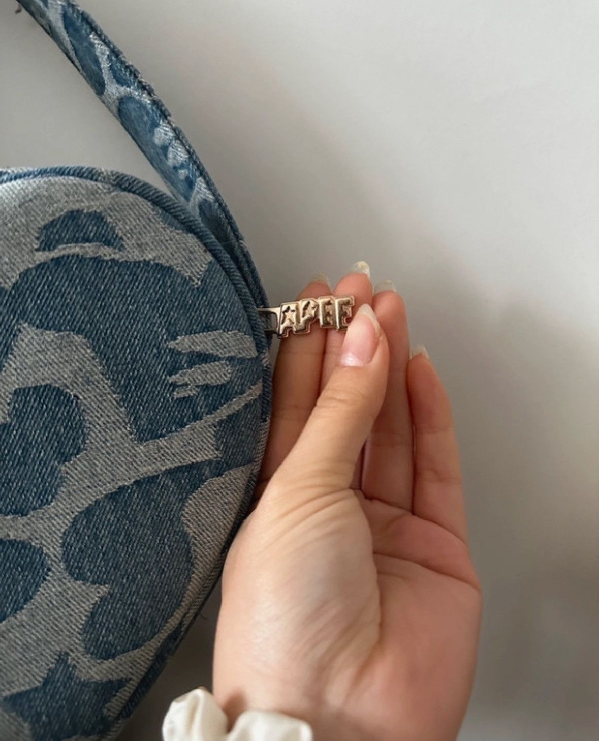 Aape Aape Heart denim bag Size ONE SIZE - 4 Thumbnail