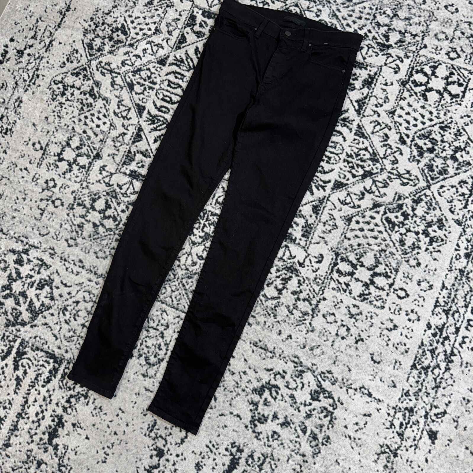 Uniqlo Vintage Uniqlo Unisex Black Cotton Denim Pants Size W31 Size US 31 - 3 Thumbnail