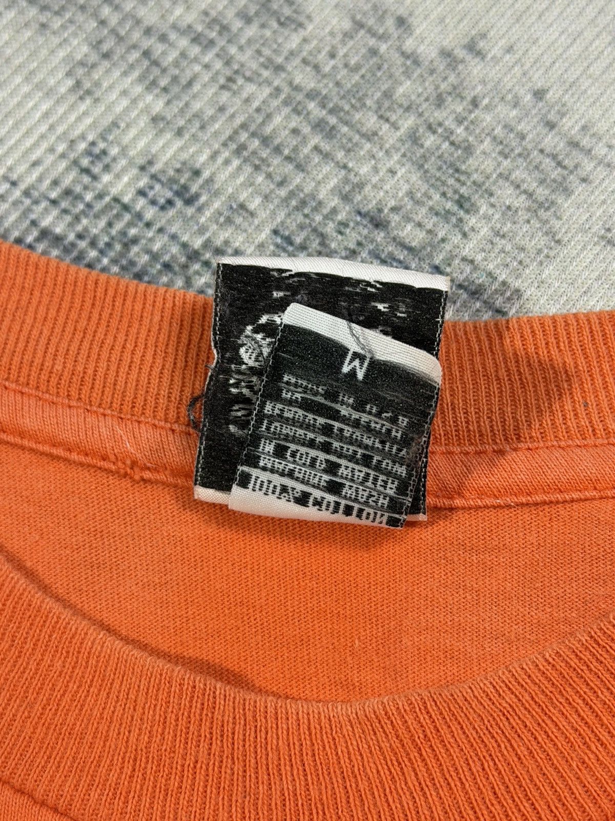 Chrome Hearts Vintage! Orange Scroll Script Pocket tee Size US M / EU 48-50 / 2 - 12 Thumbnail
