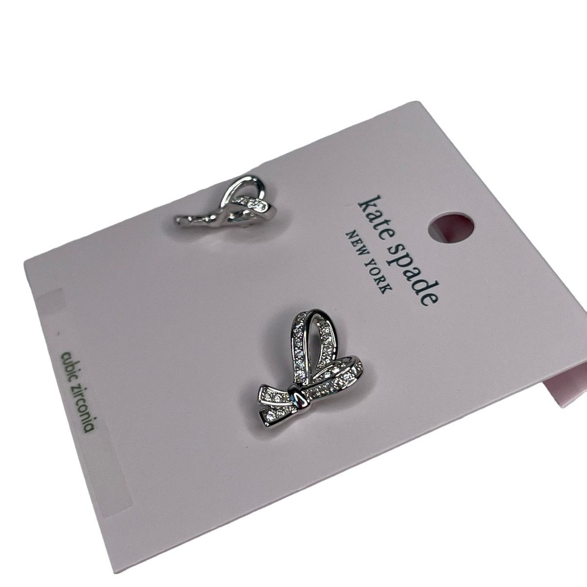 Kate Spade Kate Spade All Tied Up Pave Studs Earrings Size ONE SIZE - 5 Thumbnail