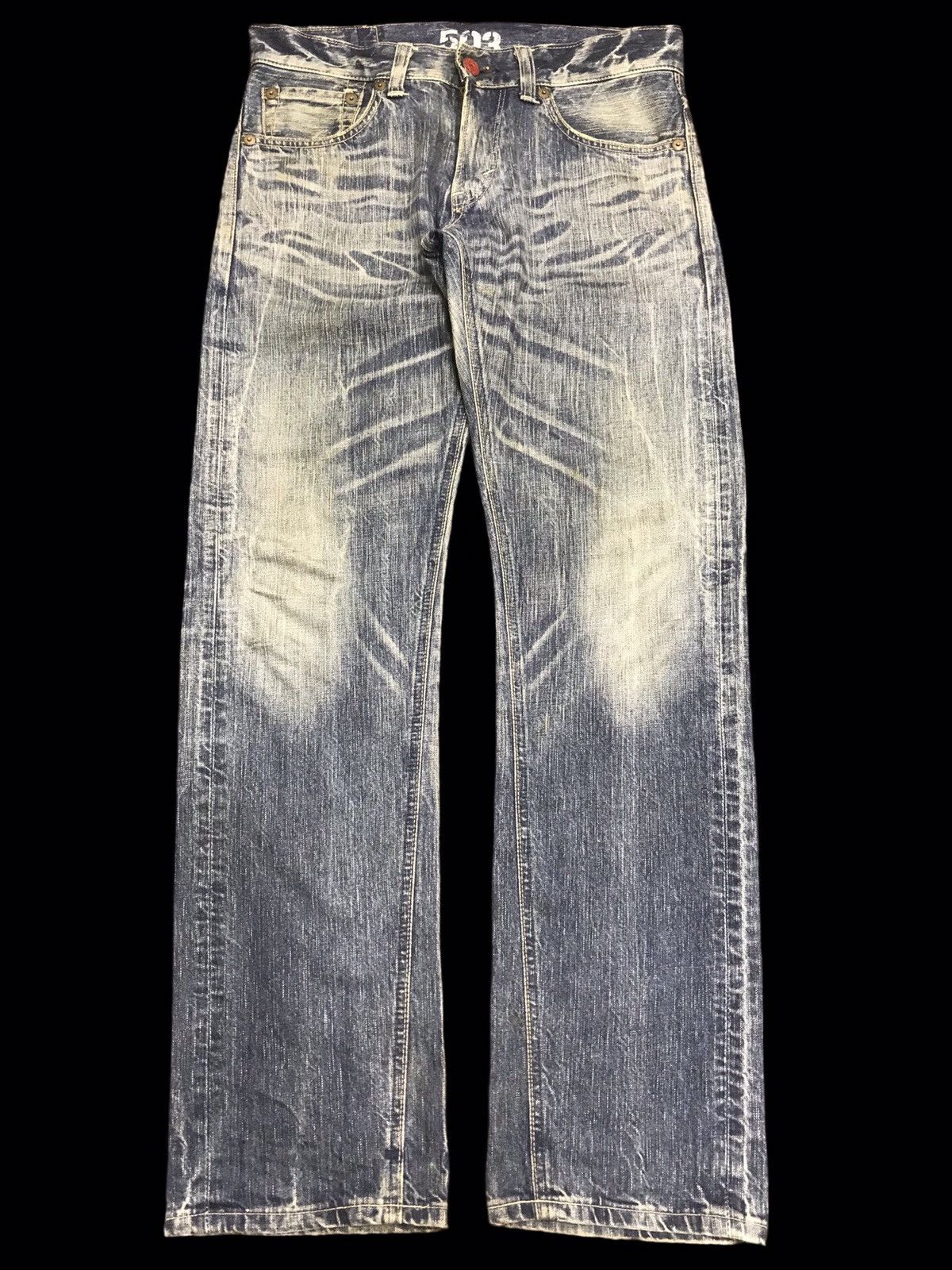 Edwin 💥ARCHIVAL💥EDWIN 503 ARTISANAL FADES REGULAR DENIM F320 Size US 33 - 1 Thumbnail