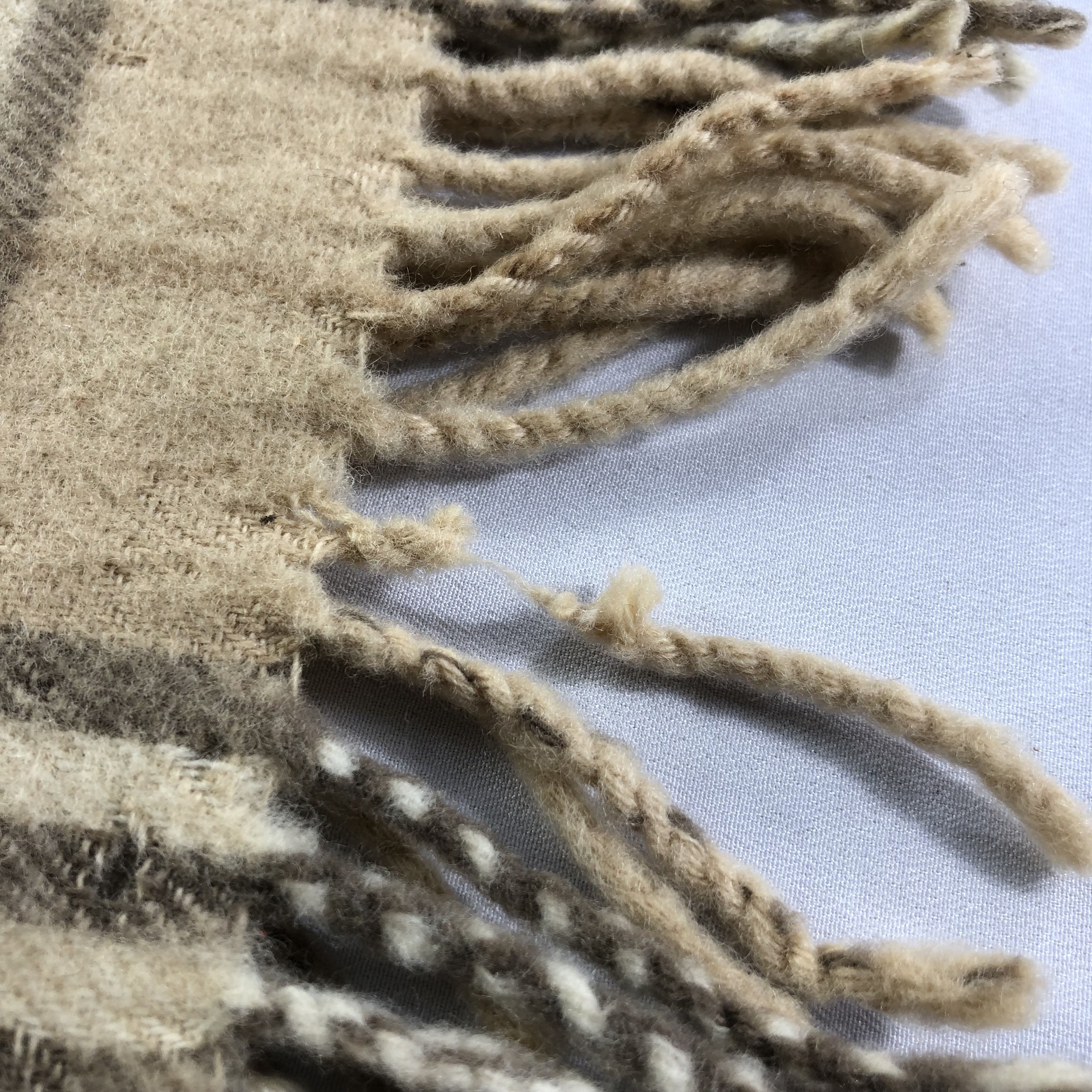 Burberry Burberry Nova Check Wool Scarf Muffler V1374 Size ONE SIZE - 13 Thumbnail