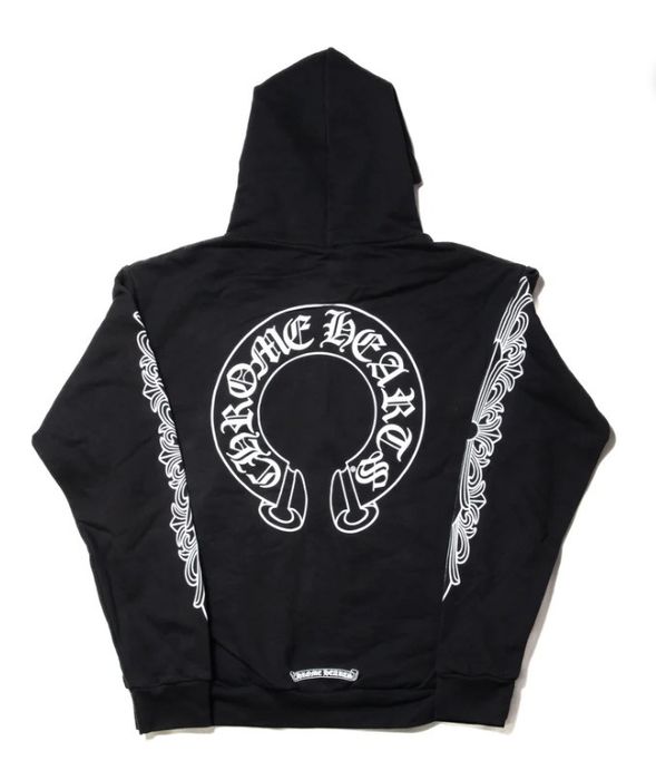 Chrome Hearts chrome hearts horse shoe classic zip up | Grailed