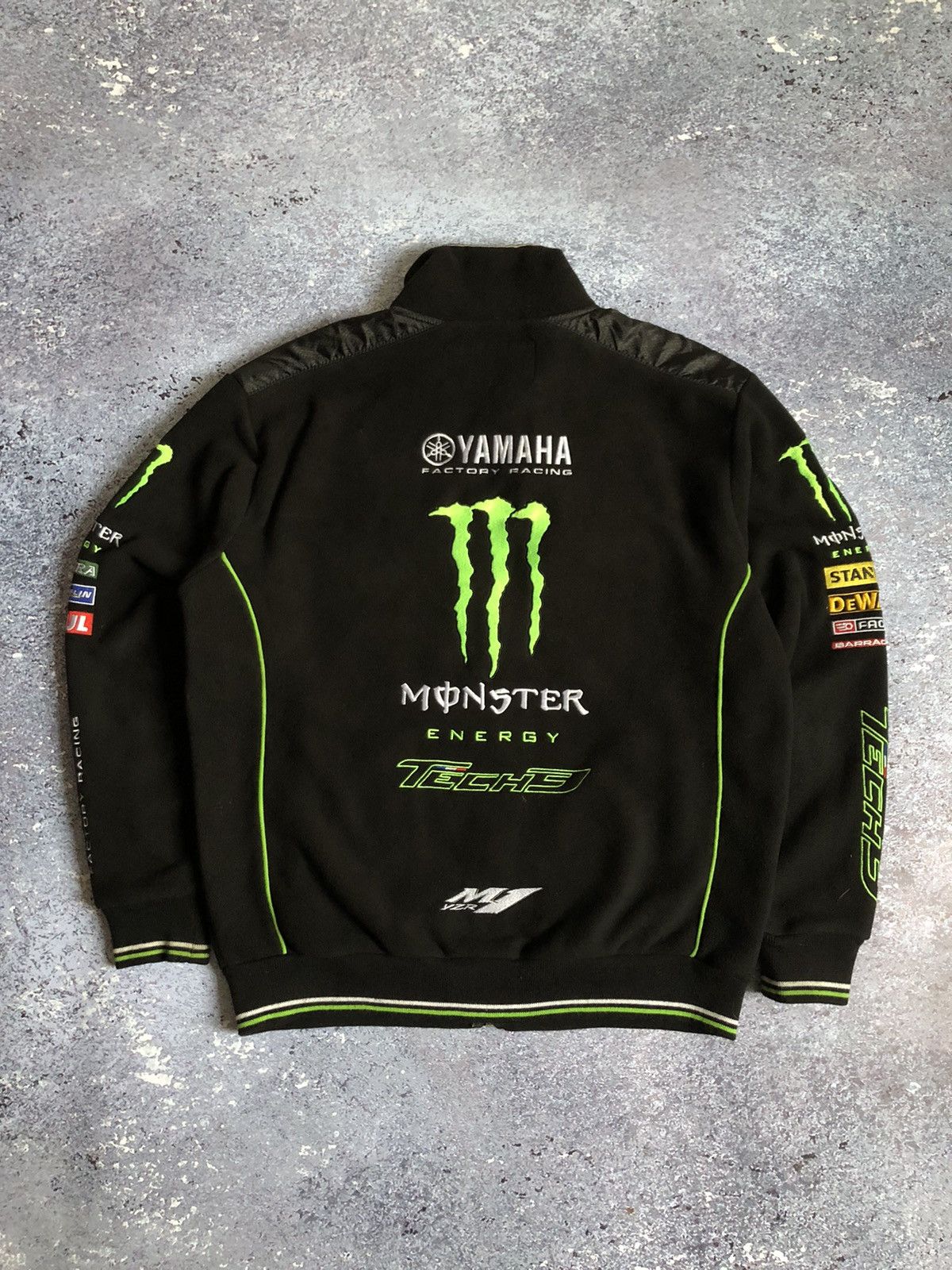 NASCAR × Vintage Vintage Monster Energy Yamaha Tech3 fleece jacket Size US S / EU 44-46 / 1 - 2 Thumbnail