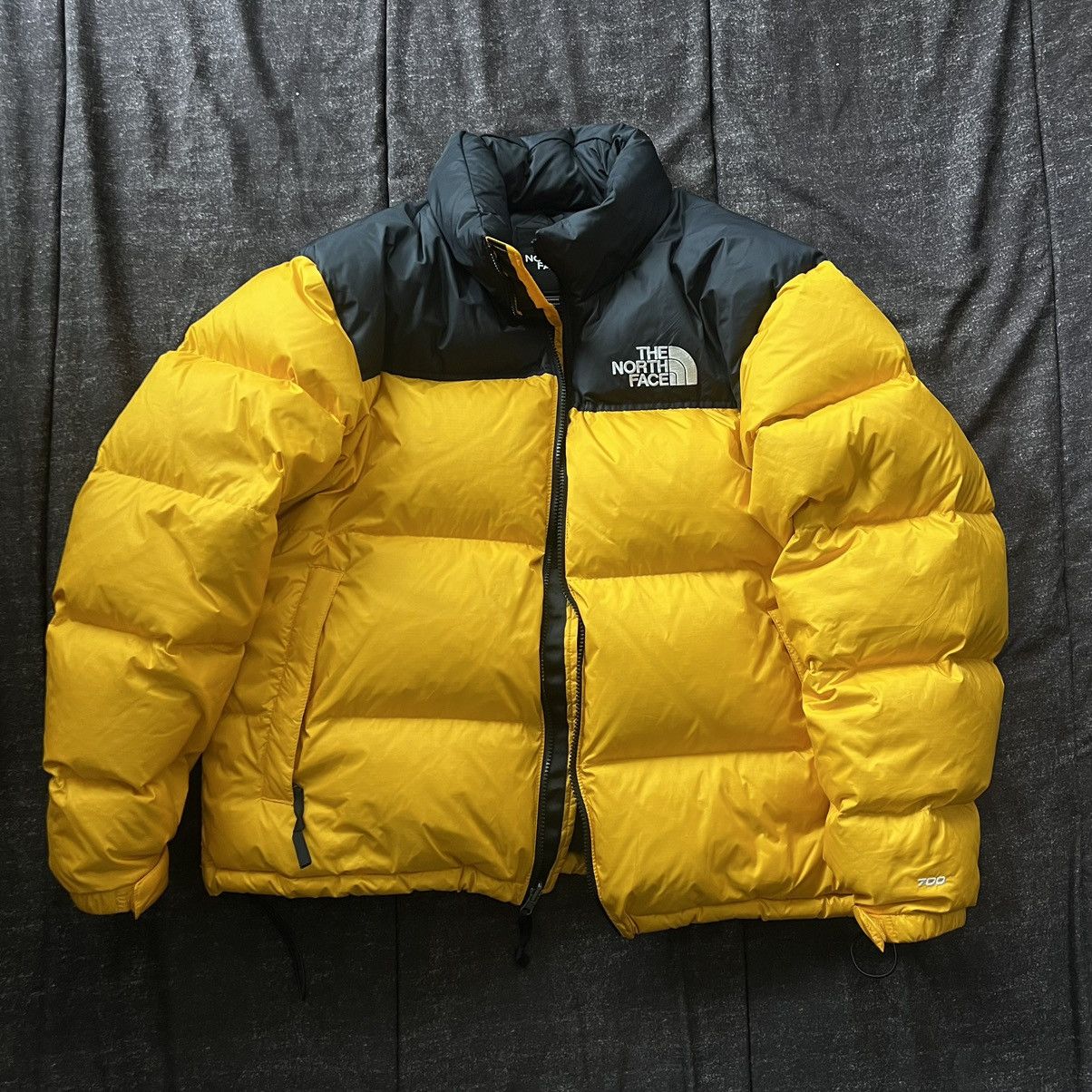 Image of The North Face 1996 Retro Nuptse Jacket in Yellow, Men's (Size XL)