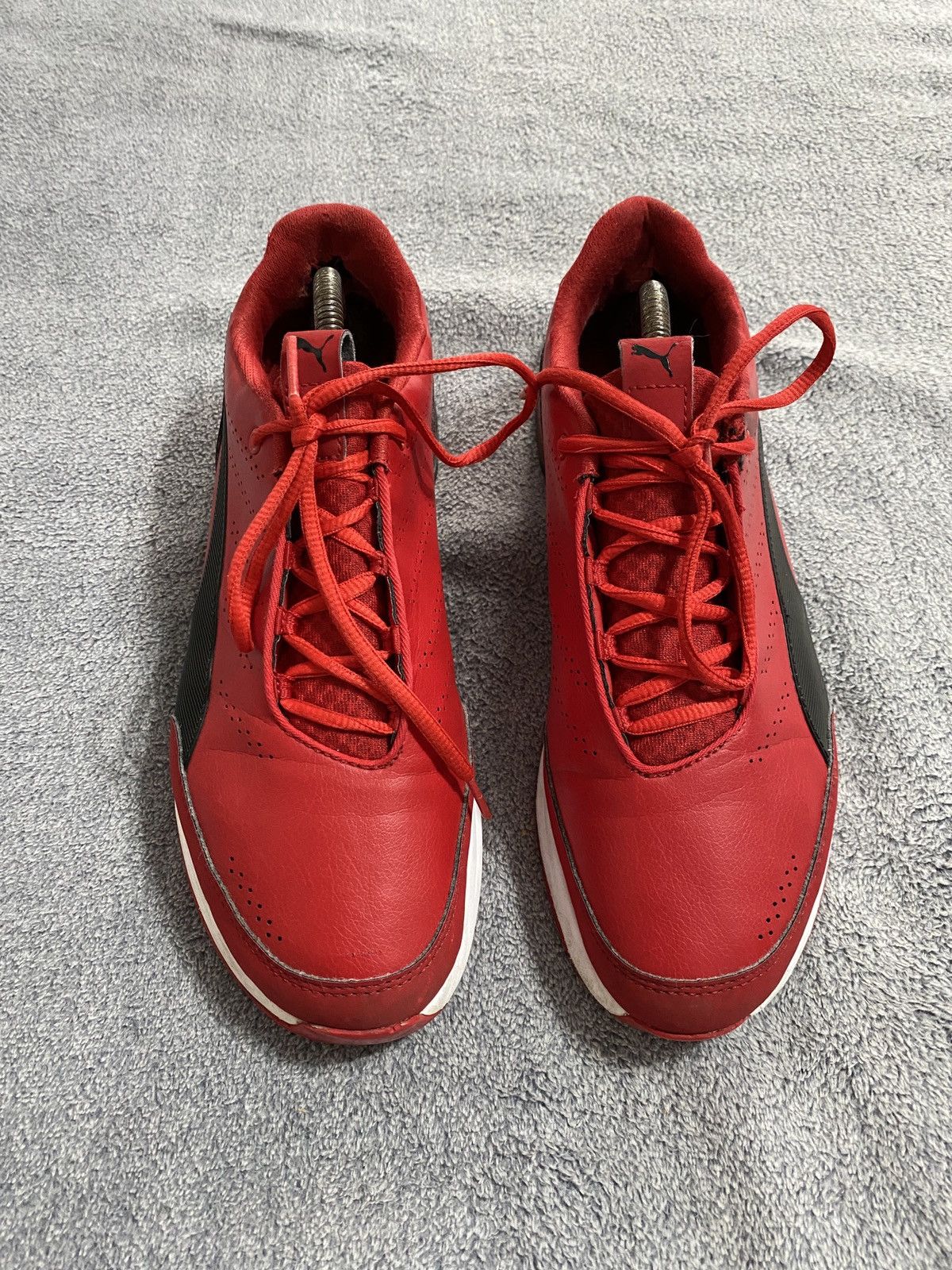 Ferrari × Puma Vintage Puma Ferrari leather sneakers Y2K style Size US 9.5 / EU 42-43 - 8 Thumbnail
