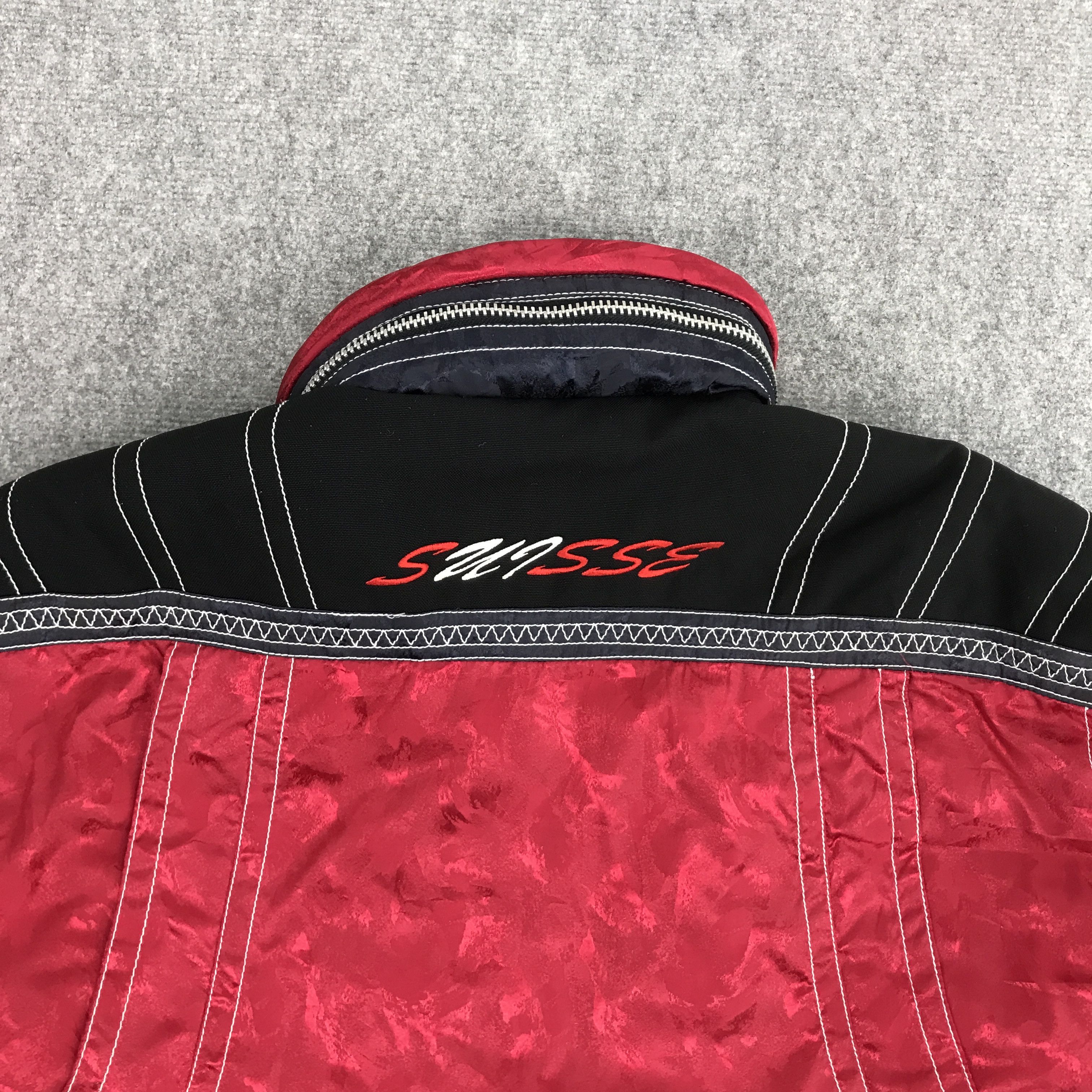 Vintage SWISS SKI SCHOOL SKI RARE DESIGN JACKET Size US L / EU 52-54 / 3 - 4 Thumbnail