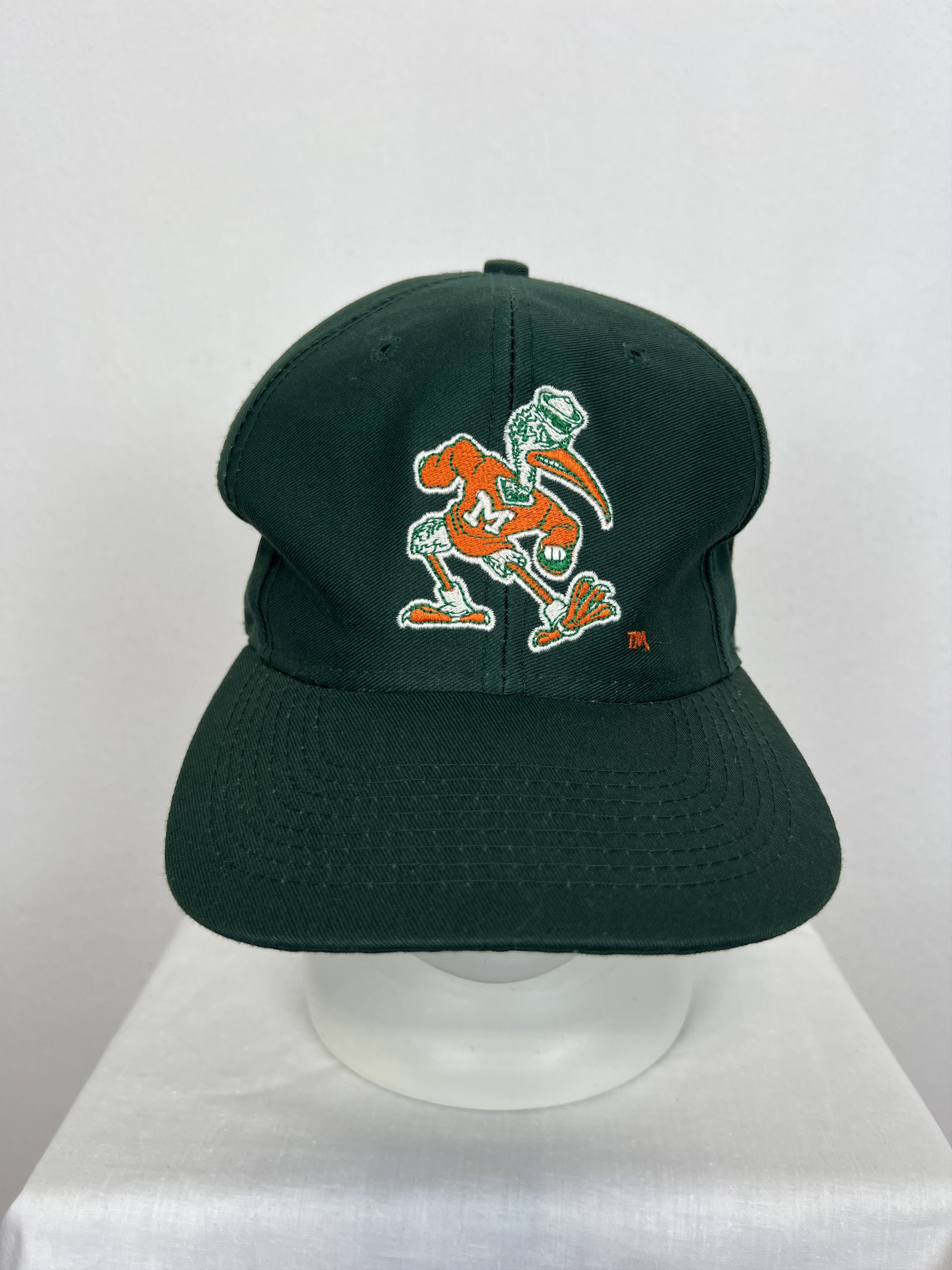 Vintage Vintage NCAA Miami Hurricanes Snapback Hat Cap Rare Adult Size ONE SIZE - 1 Thumbnail