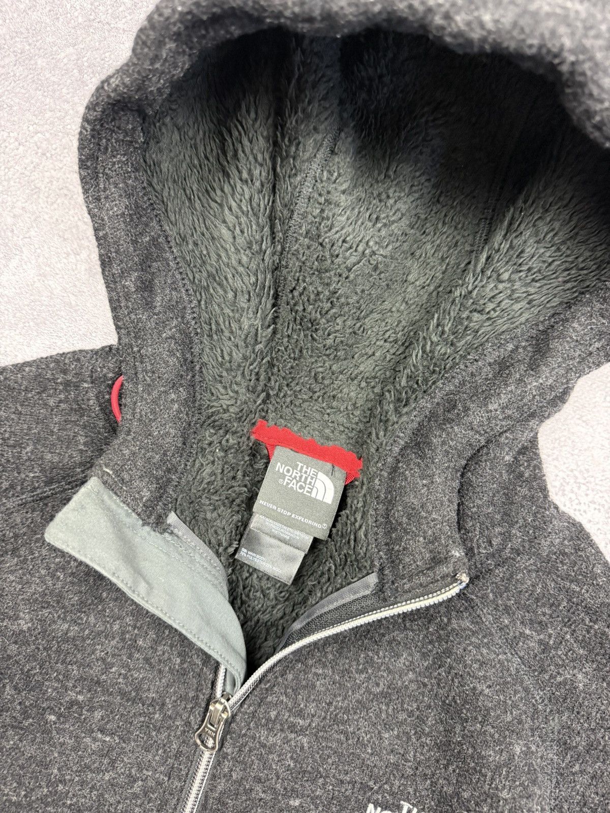The North Face Vintage The North Face Fleece Zip Up Hooded Jacket Size US M / EU 48-50 / 2 - 10 Thumbnail