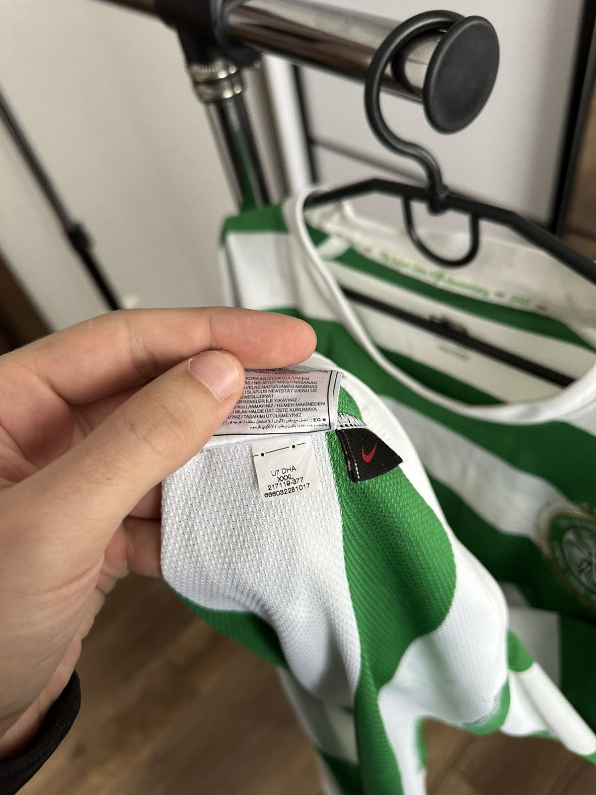 Nike 2007/2008 Nike Celtic Soccer Jersey T-Shirt Vintage Size US XXL / EU 58 / 5 - 12 Thumbnail