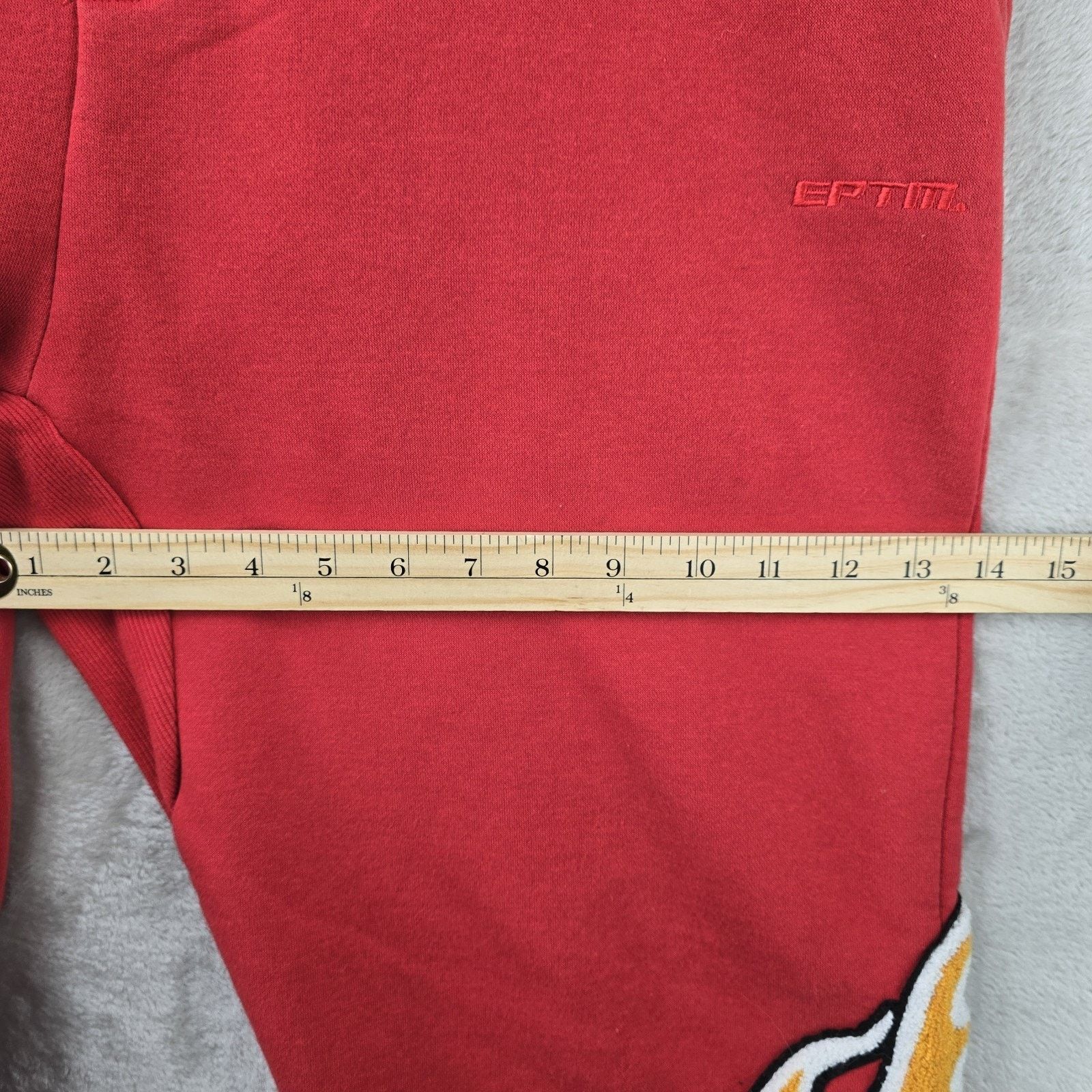 EPTM. EPTM Sweatpants Mens Size XXL Red Flames Streetwear Grunge Size US 38 / EU 54 - 14 Thumbnail