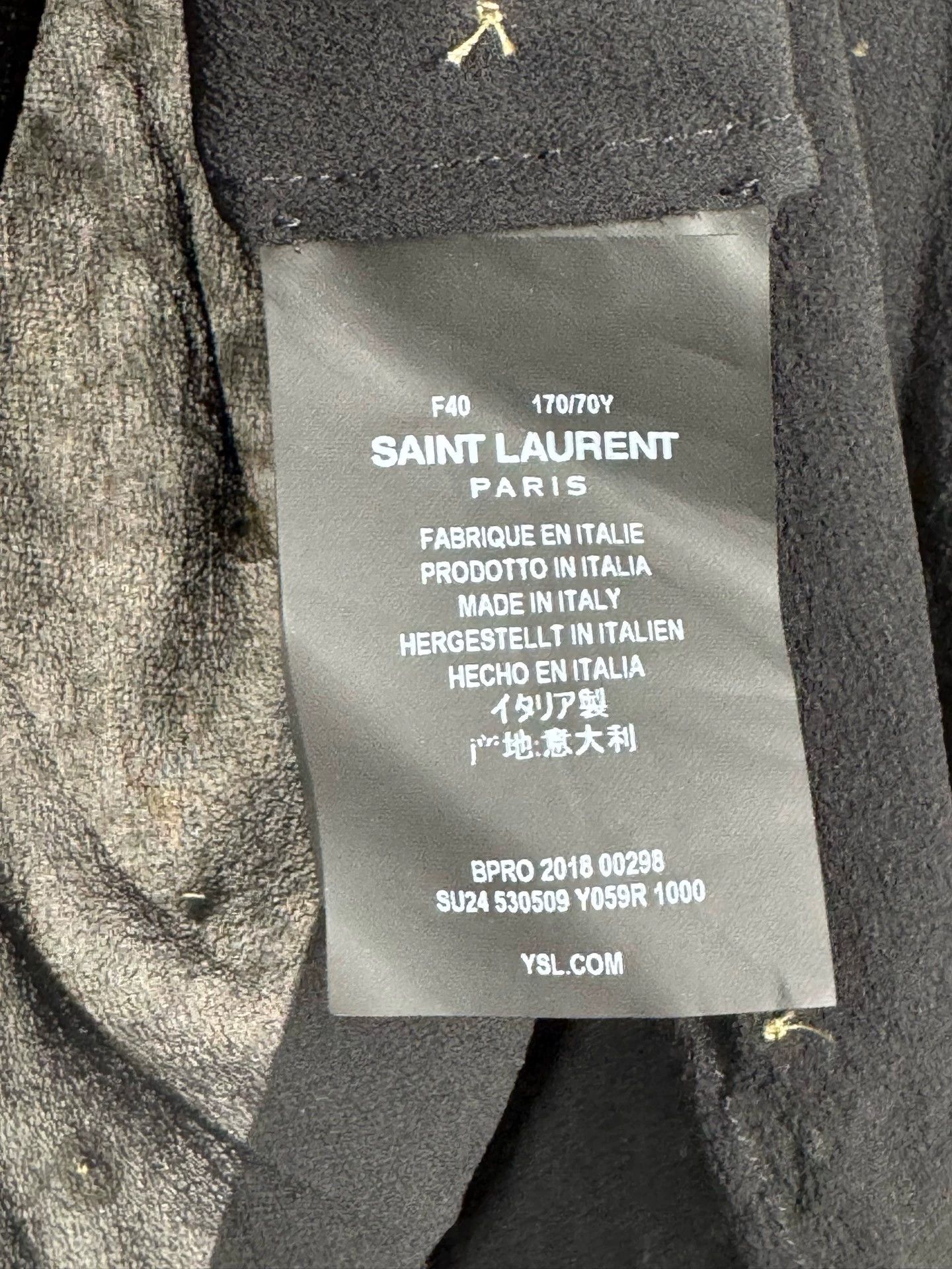 Saint Laurent Paris SLP HAUTE COUTURE SHIRT 40 NEW Size S / US 4 / IT 40 - 6 Thumbnail