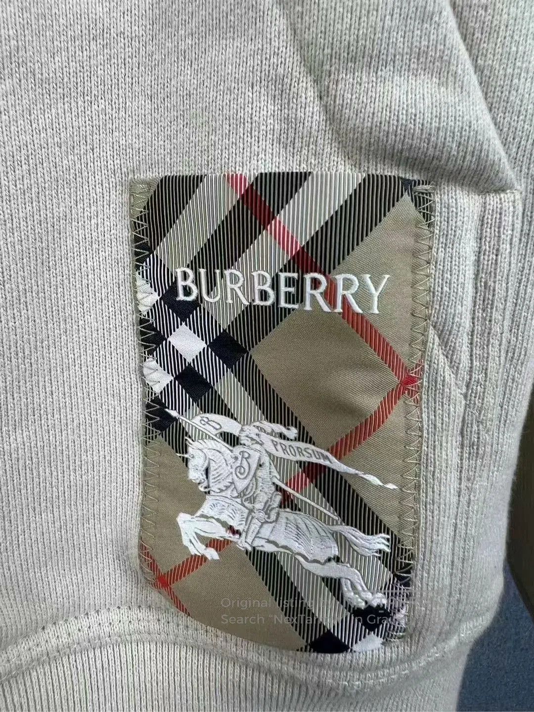 Burberry burberry plaid hoodie with logo patch. Size US S / EU 44-46 / 1 - 3 Thumbnail