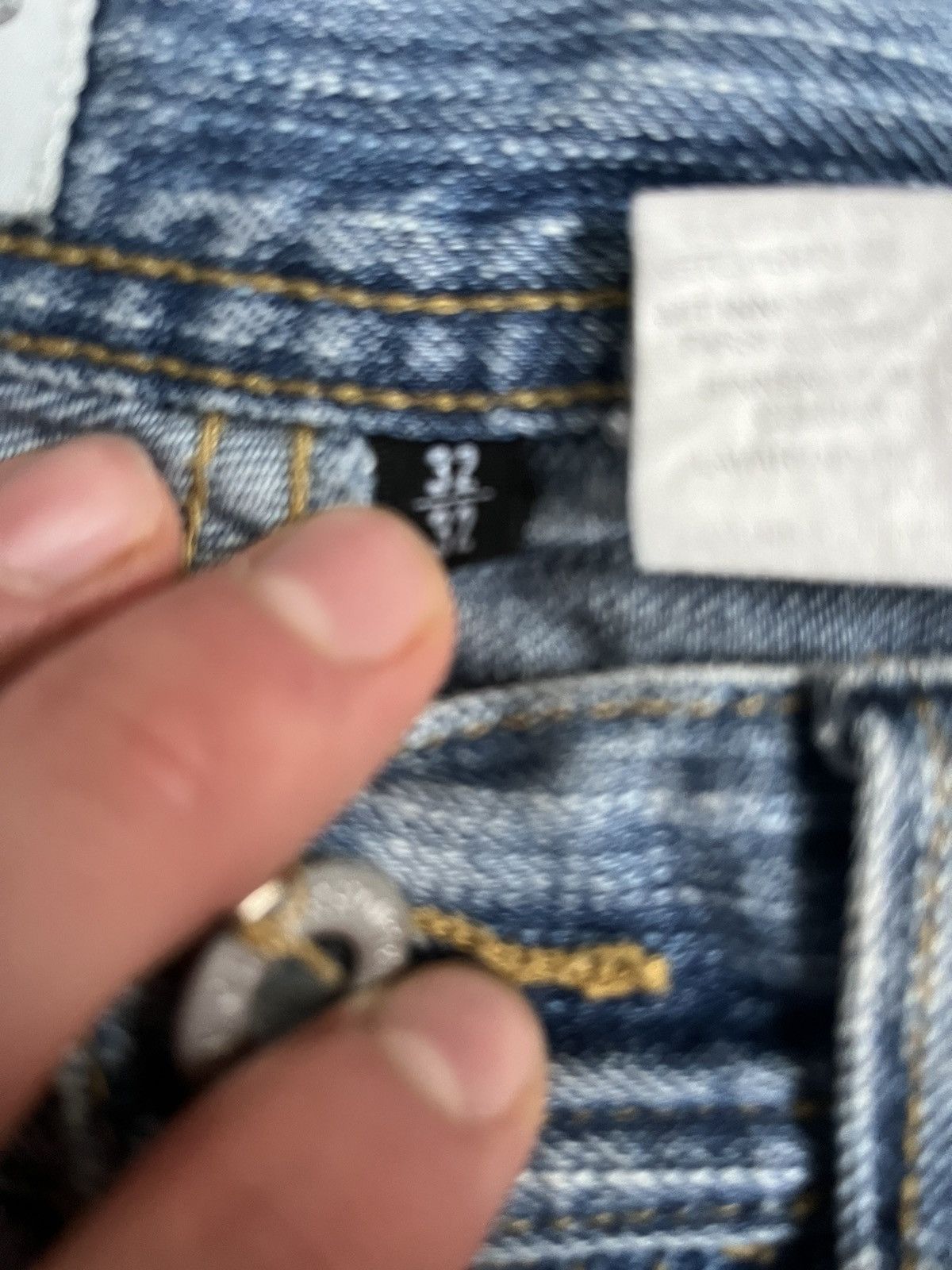 Japanese Brand × Vintage Vintage faded denim Size US 32 / EU 48 - 5 Thumbnail