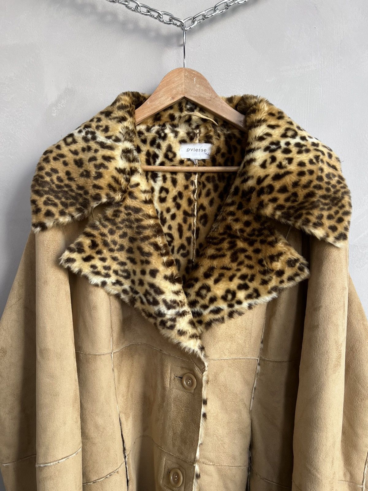Hysteric Glamour × If Six Was Nine × Le Grande Bleu (L.G.B.) VTG LGB If Six Was Nine Style FAUX FUZZY Fur COAT Jacket Size US L / EU 52-54 / 3 - 3 Thumbnail