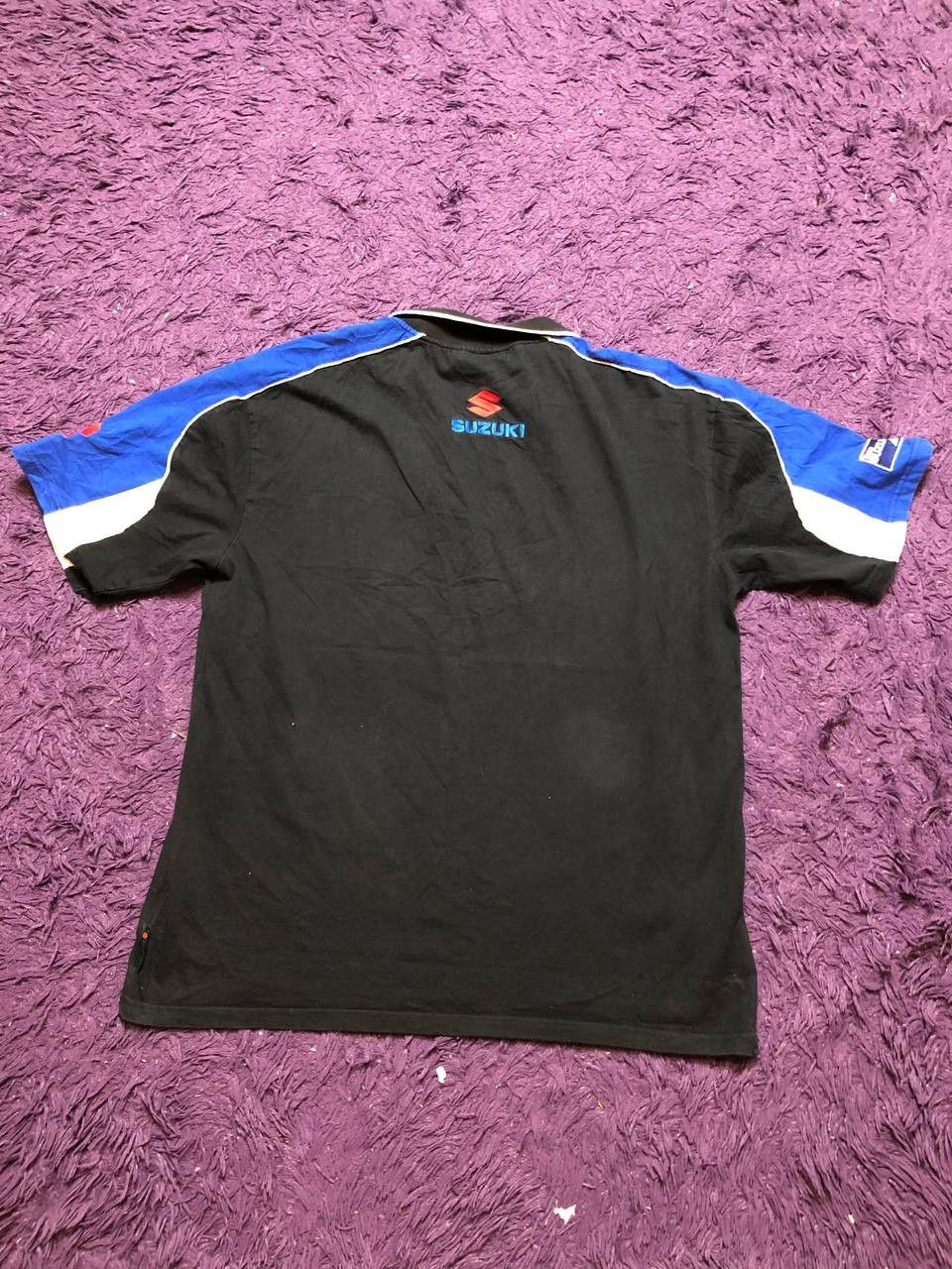 Vintage Vintage Suzuki Y2K Logo 100% Cotton Polo Size XXL Size US XXL / EU 58 / 5 - 20 Thumbnail