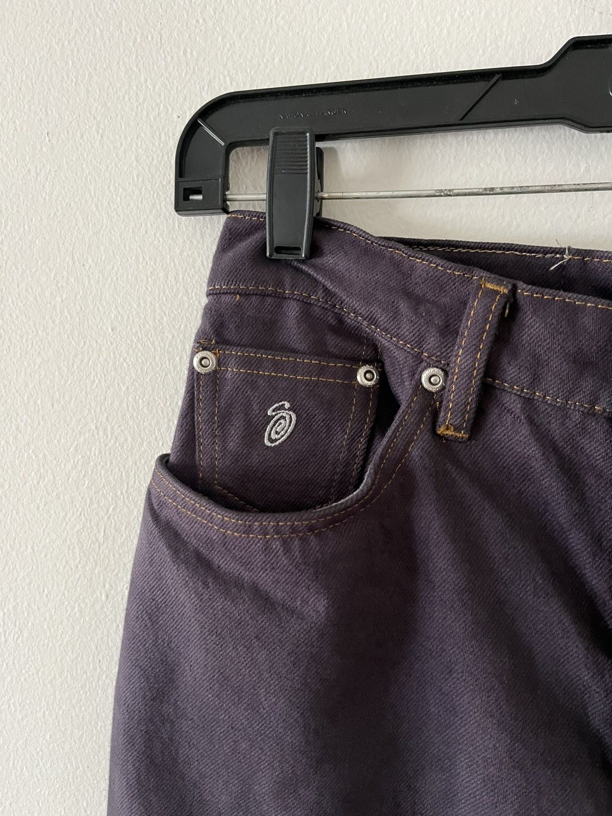 Stussy Stussy Big Ol Jeans size S (28 ) logo minimalistic Size US 28 / EU 44 - 4 Thumbnail