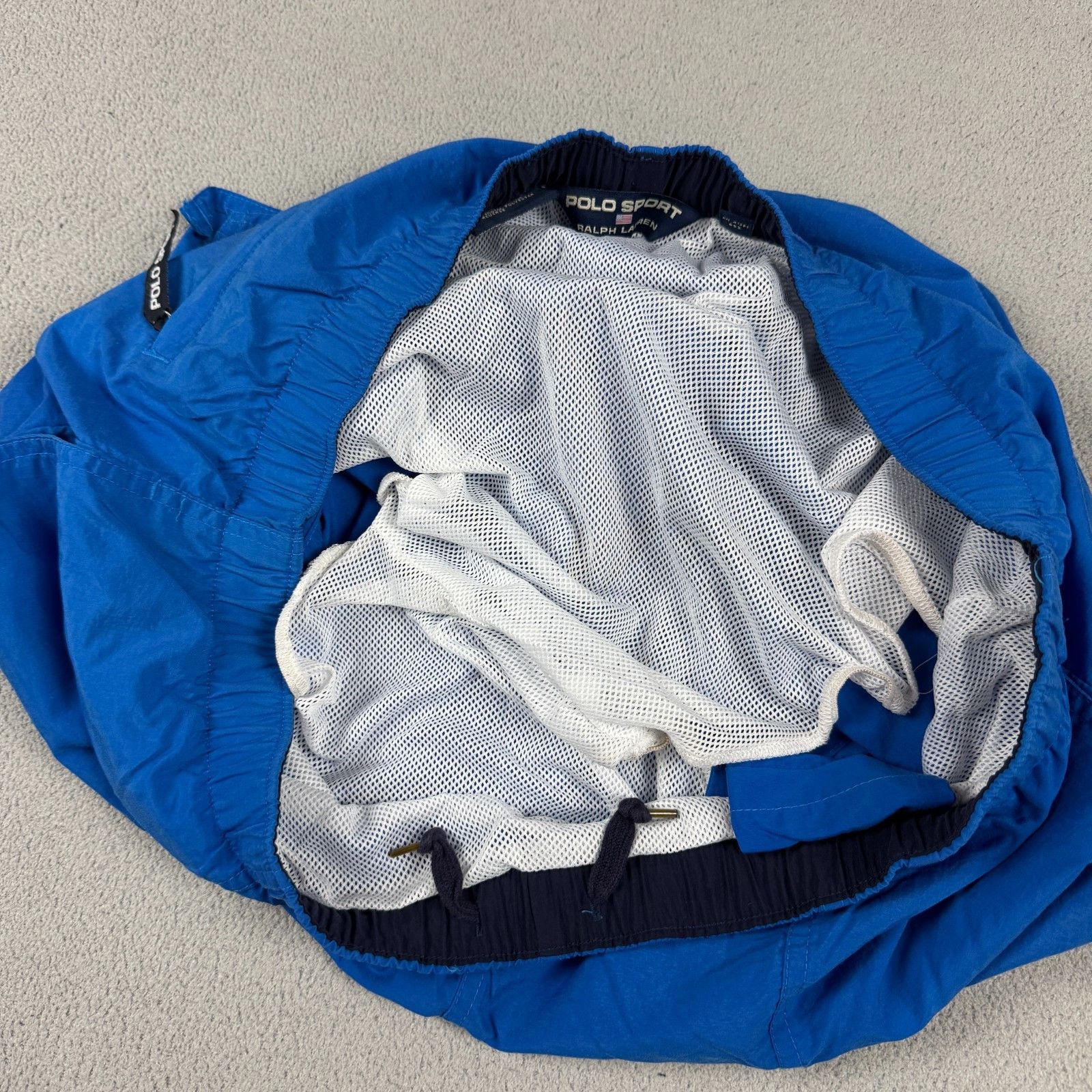Polo Ralph Lauren VTG Polo Sport Flag Swim Trunks Mesh Lining Ralph Lauren XL Size US 38 / EU 54 - 7 Thumbnail