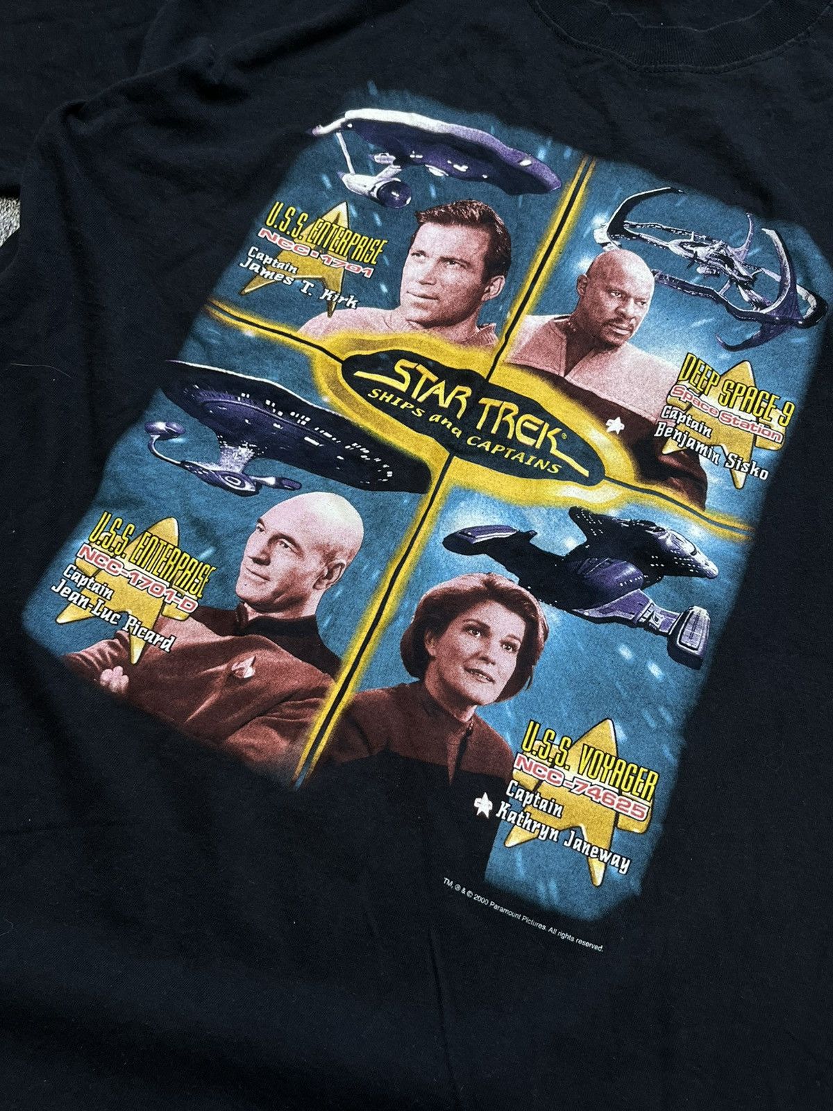 Band Tees × Vintage Vintage 2000 STAR TREK MOVIE GRAPHIC T SHIRT Size US XL / EU 56 / 4 - 2 Thumbnail