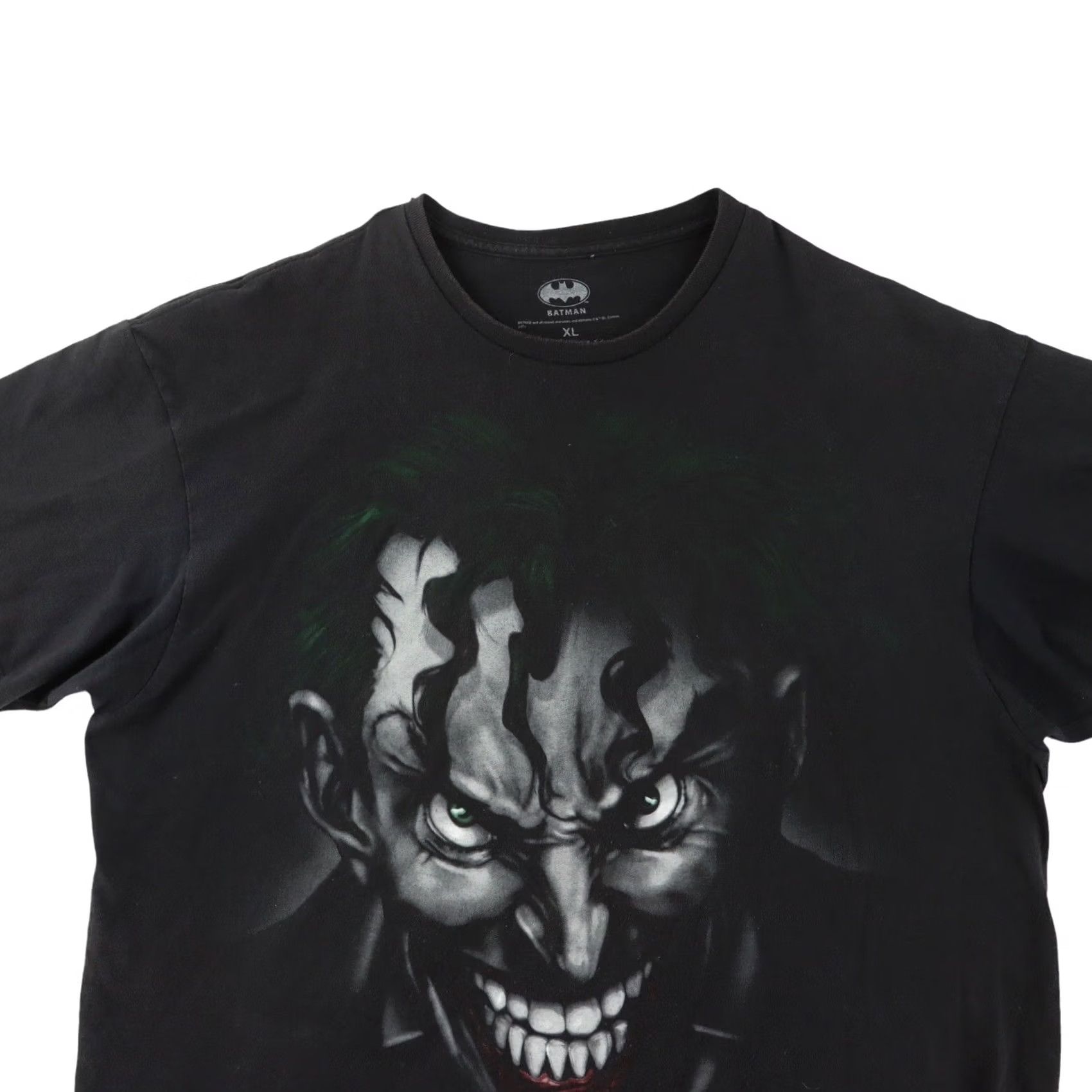 DC Comics DC Comics Men's XL Joker Graphic Black Short Sleeve TShirt Shirt Mens Size US XL / EU 56 / 4 - 5 Thumbnail