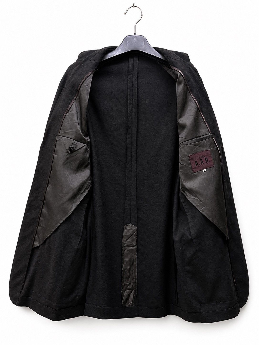 Yohji Yamamoto Vintage A.A.R Yohji Yamamoto Black Blazer Jacket XL Size US M / EU 48-50 / 2 - 3 Thumbnail