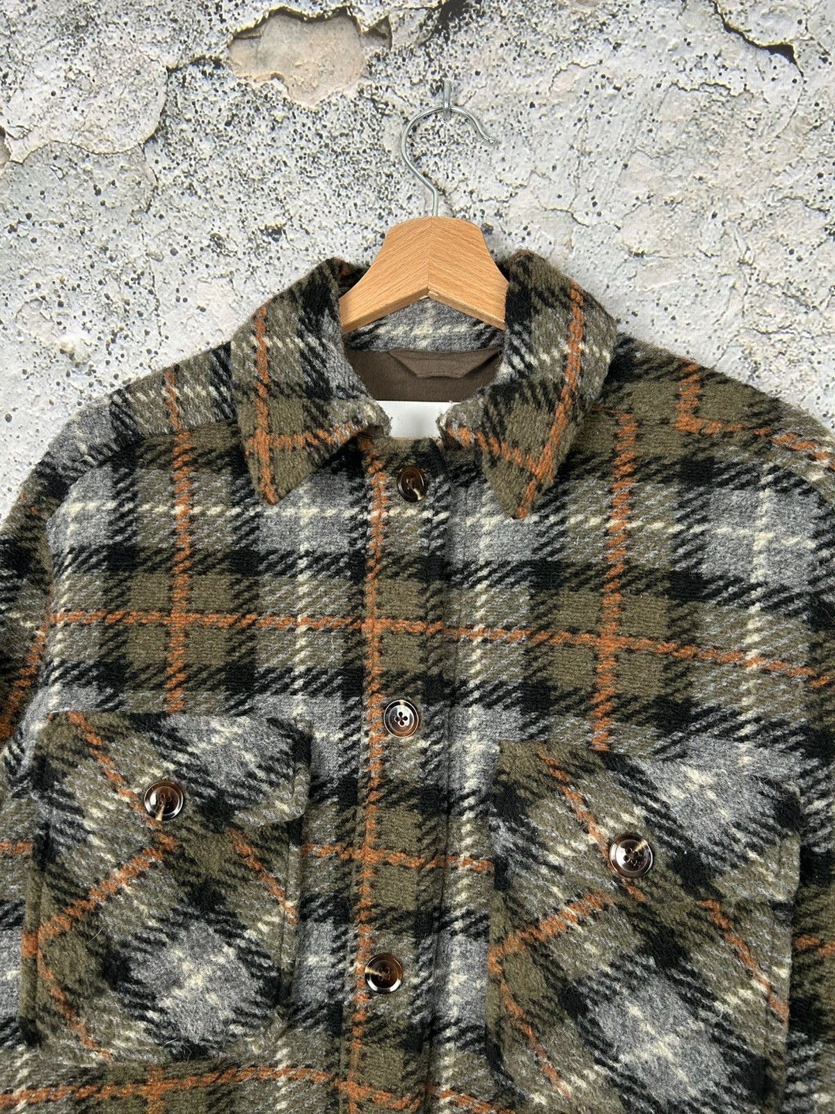 Designer × Samsoe Samsoe Samsoe & Samsoe Wool Overshirt Cloak Avantgarde Designer Size US XS / EU 42 / 0 - 3 Thumbnail