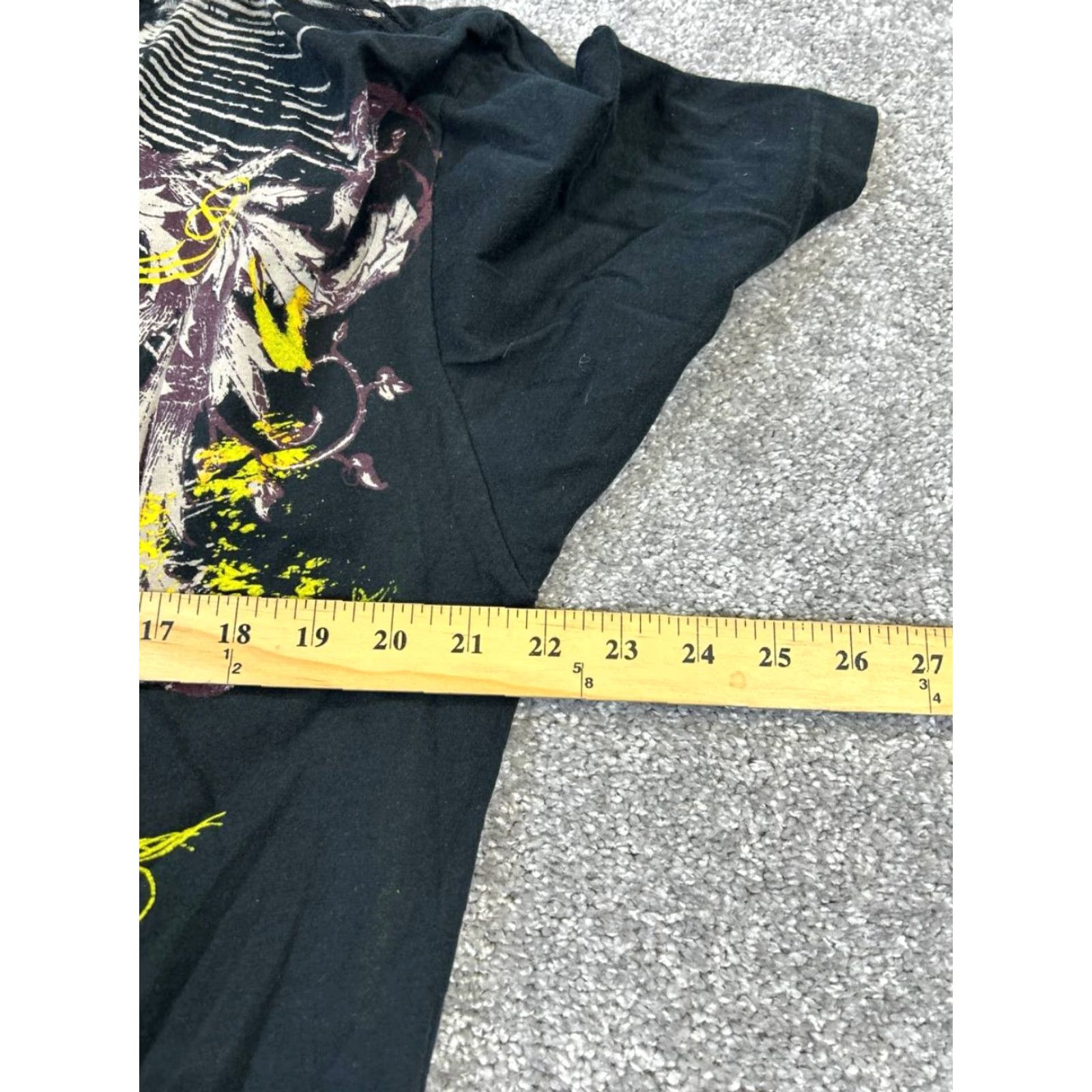 Vintage VINTAGE Archaic T-Shirt Men XL Black Cotton Graphic Print Short Sleeve Crew Neck 2010s 2010-2019 Summer Fall Spring Mens Size US XL / EU 56 / 4 - 7 Thumbnail