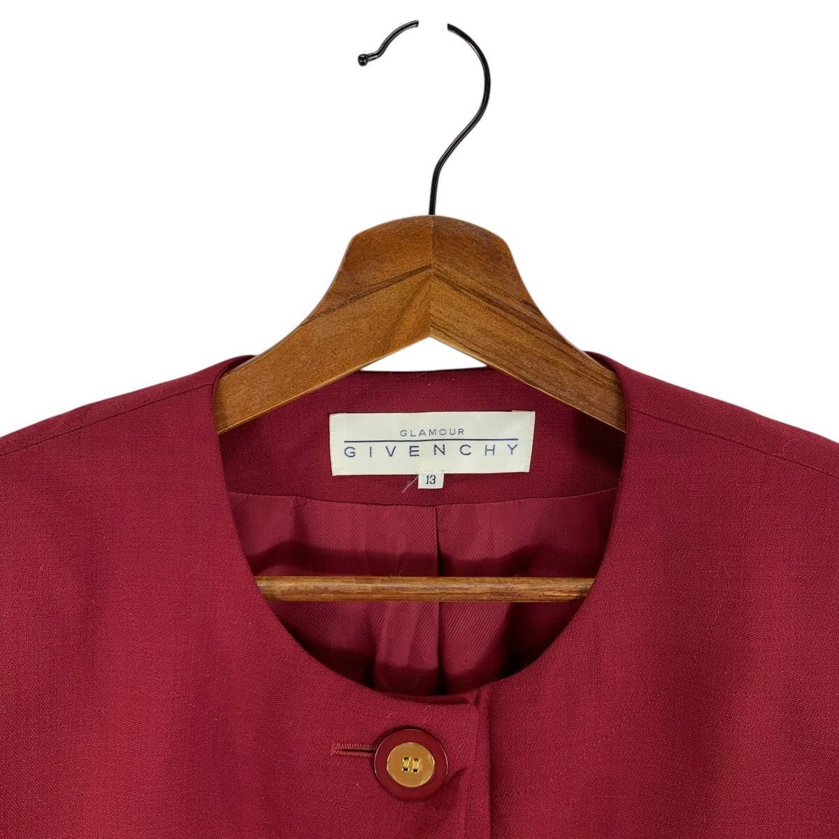 Givenchy VINTAGE GIVENCHY GLAMOUR WOMEN BUTTON JACKET Size M / US 6-8 / IT 42-44 - 7 Thumbnail