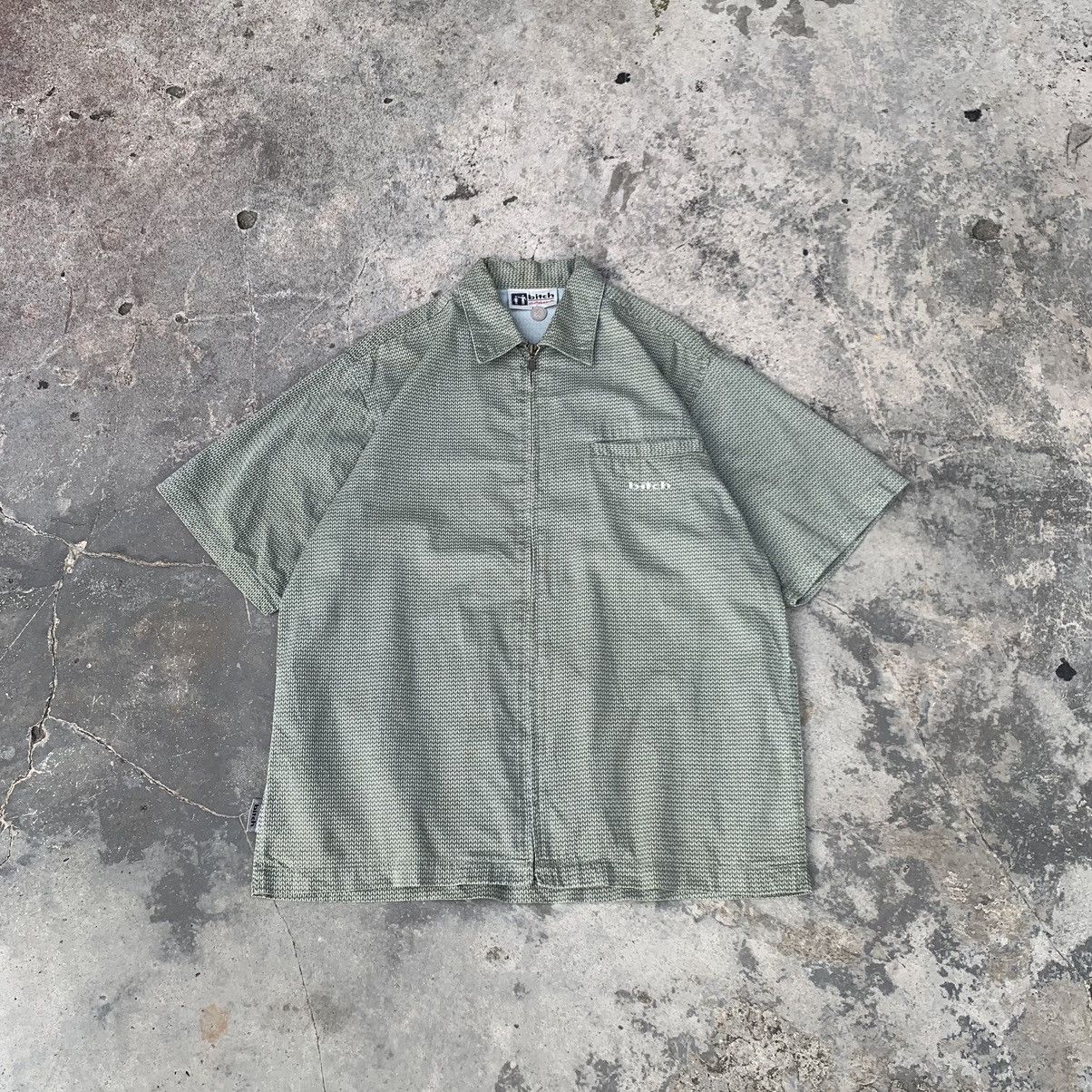 Vintage BITCH SKATEBOARDING vintage 90’s workshirt zipper🔥 Size US M / EU 48-50 / 2 - 4 Thumbnail