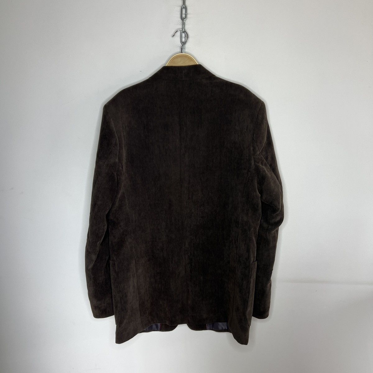 Dolce & Gabbana Dolce & Gabbana Brown vintage sun faded corduroy used blazer Size 46R - 11 Thumbnail