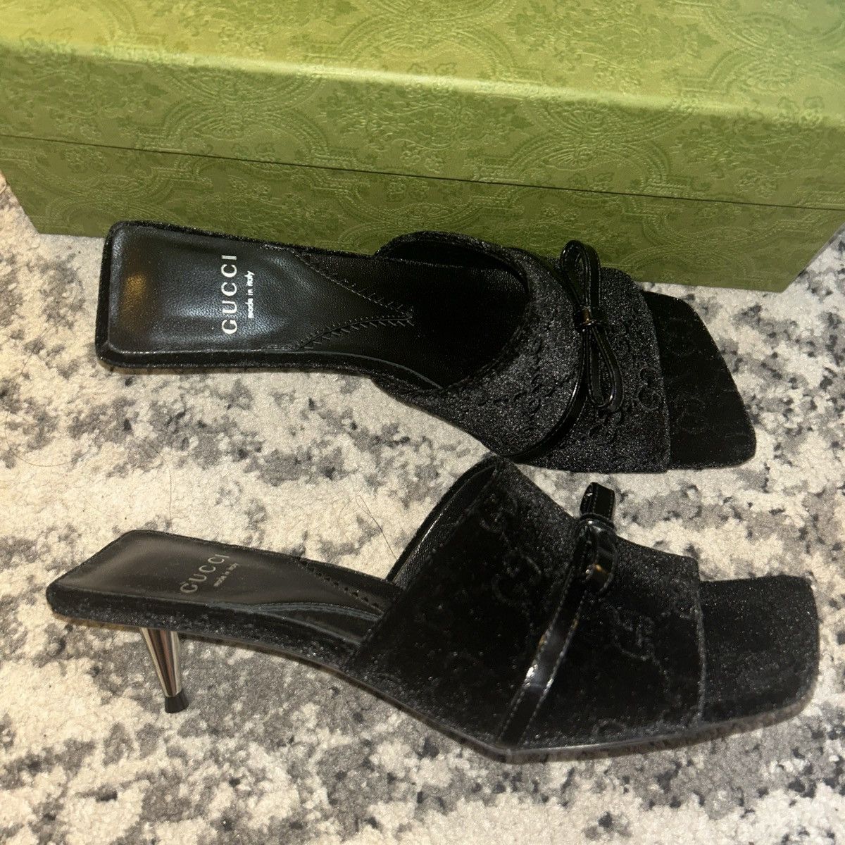 Gucci GUCCI Women's GG slide Sandal Size US 6.5 / IT 36.5 - 3 Thumbnail