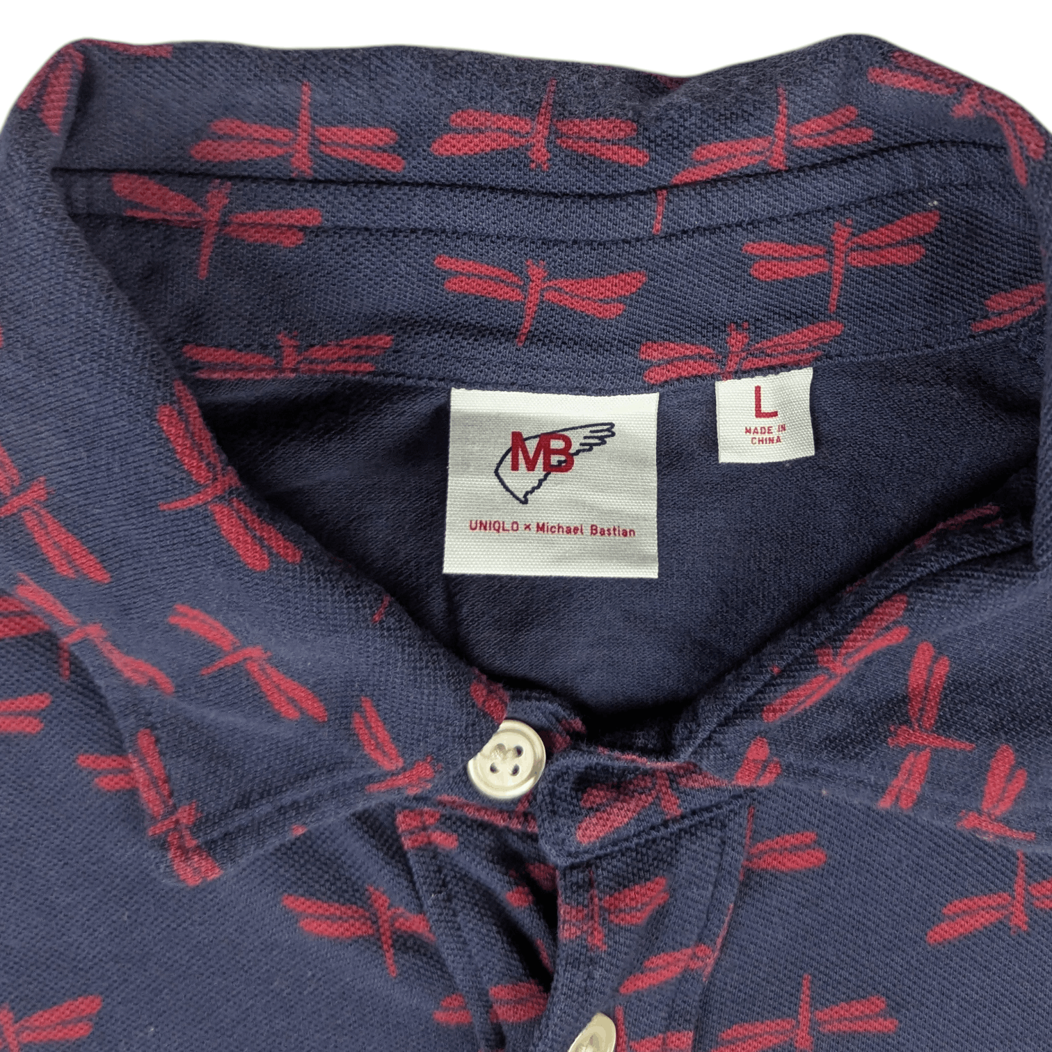 Uniqlo UNIQLO x MICHAEL BASTIAN Monogram Polo Shirt Size US M / EU 48-50 / 2 - 11 Thumbnail