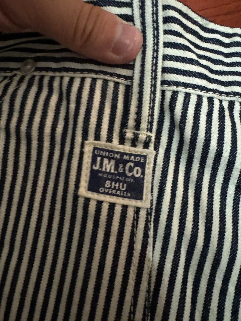 The Real McCoy's The Real McCoys Striped Denim Pants Size US 39 - 2 Thumbnail