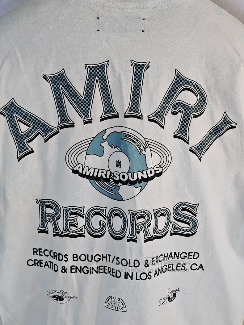 Amiri Amiri White Short Sleeve T-Shirt Size US S / EU 44-46 / 1 - 4 Thumbnail
