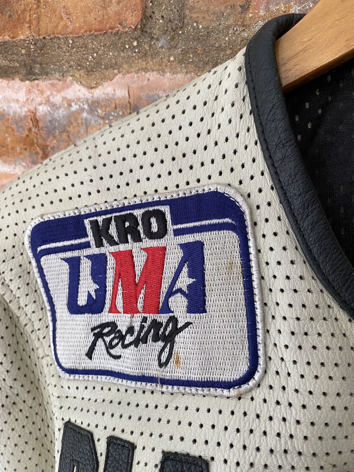 Kadoya 1990s Kadoya K’s Leather Black Horse Racing Jacket Size US M / EU 48-50 / 2 - 8 Thumbnail