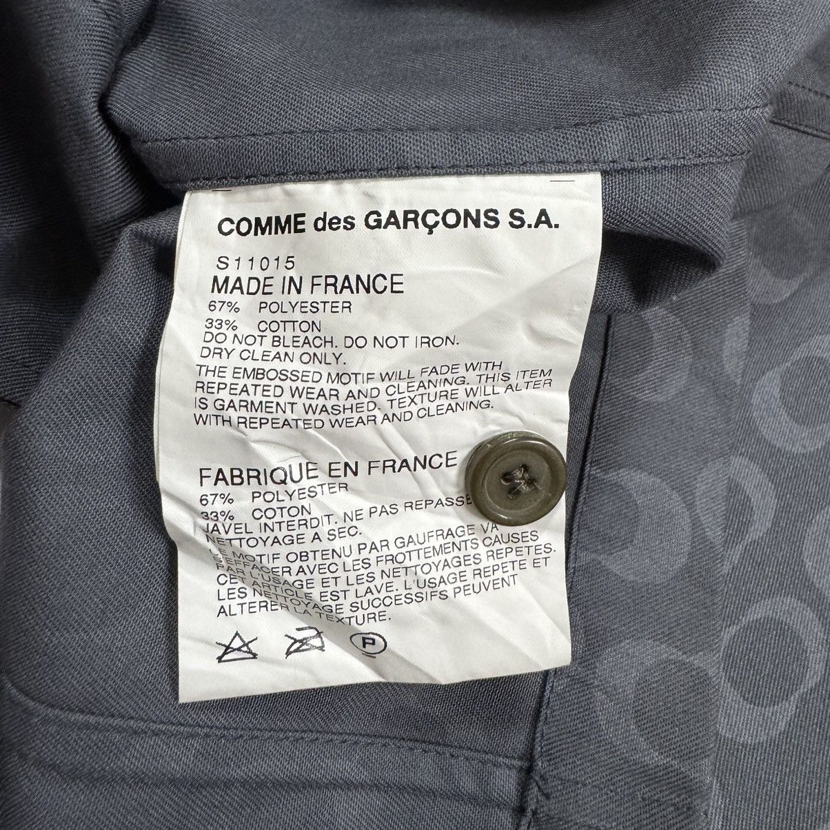 Comme des Garcons Homme Plus Comme Des Garcons SHIRT Printed Mad Coat Jacket France Size 40L - 17 Thumbnail