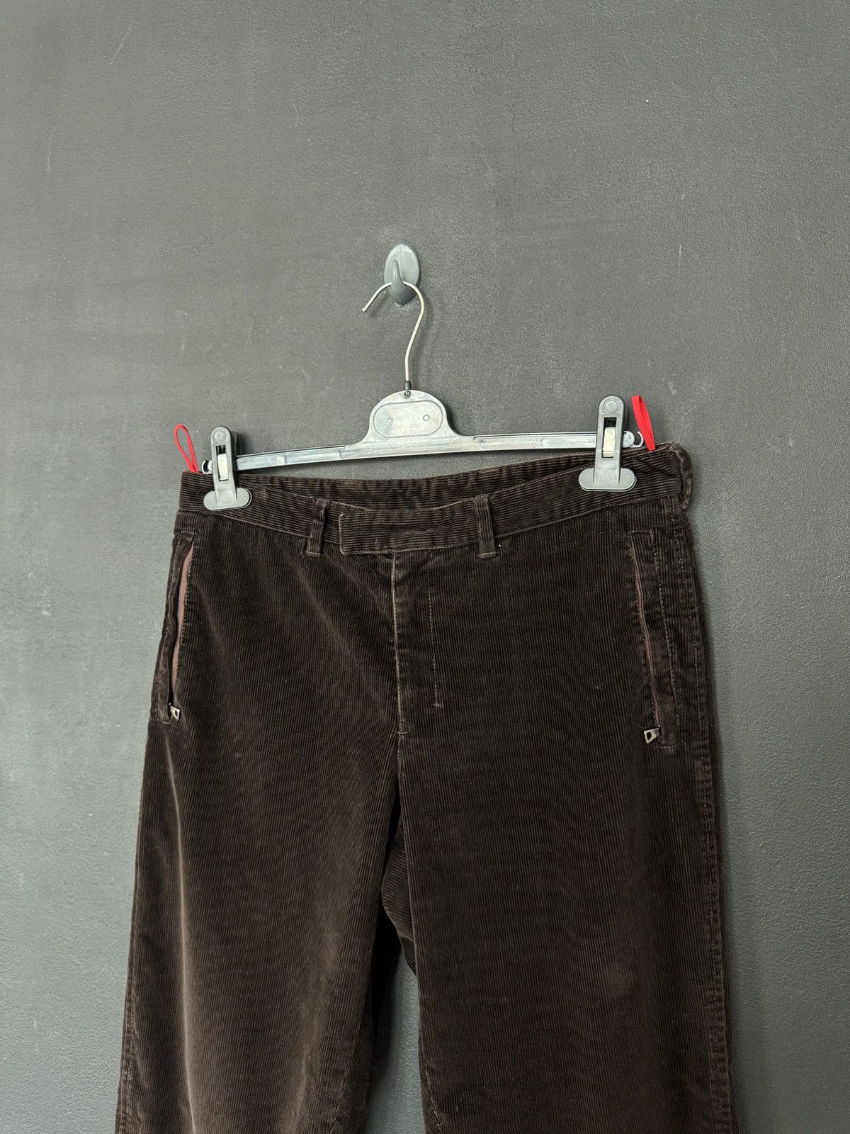 Prada Prada Velvet Jeans Red Tab Logo Size US 32 / EU 48 - 2 Thumbnail