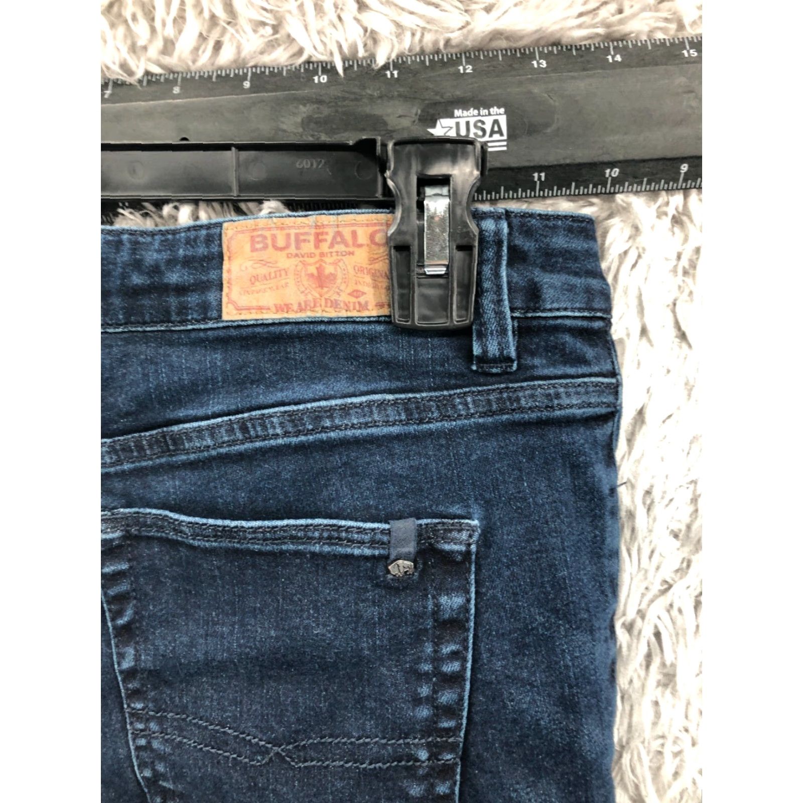 Buffalo David Bitton Buffalo David Bitton Jeans Bootcut Womens Dark Wash Blue Size 31 Mid Rise 31 Inseam 5-Pocket Denim Baggy? (avoid new words) Size 24" / US 00 / IT 34 - 6 Thumbnail