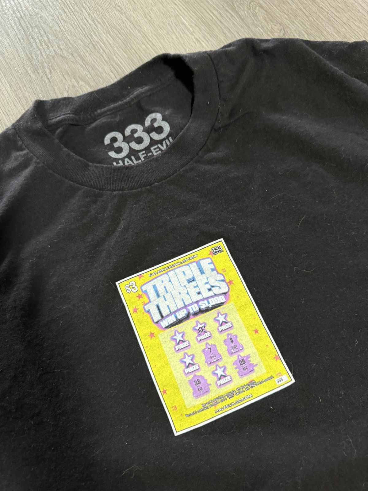 Half Evil Half Evil Lottery Tee Size US L / EU 52-54 / 3 - 2 Thumbnail