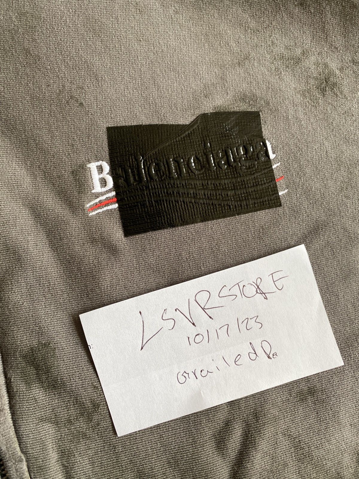 Balenciaga BALENCIAGA Destroyed Mud Gaffer Zip Hoodie Grey Medium Size US M / EU 48-50 / 2 - 22 Thumbnail